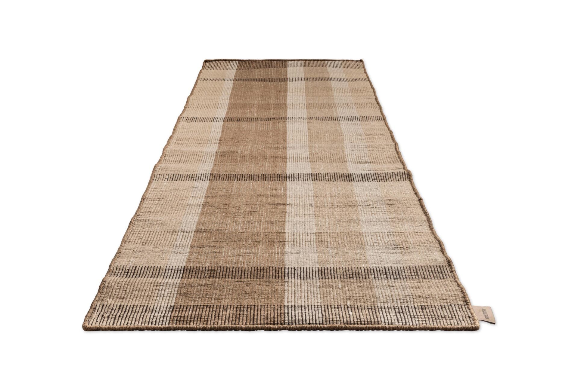 Outdoor rug Zona Block Stripe & Check brown-beige