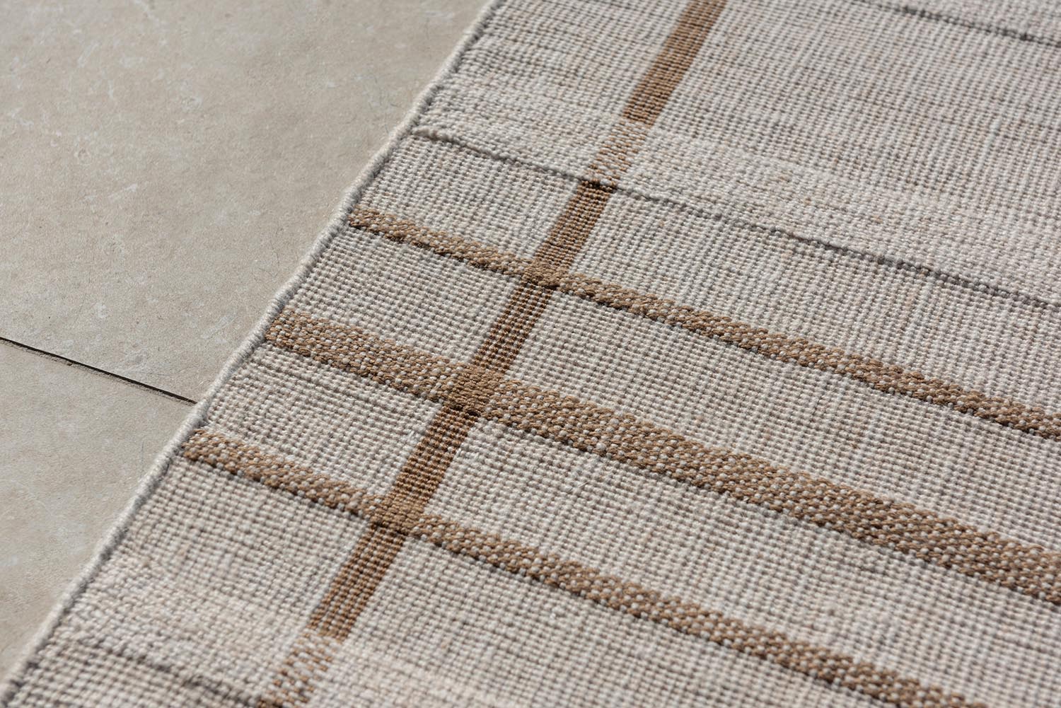 Outer rug Zona Line Beige