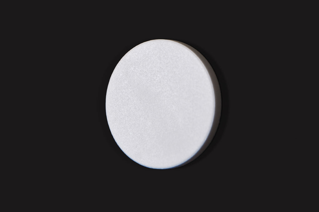 White wall clock OJ