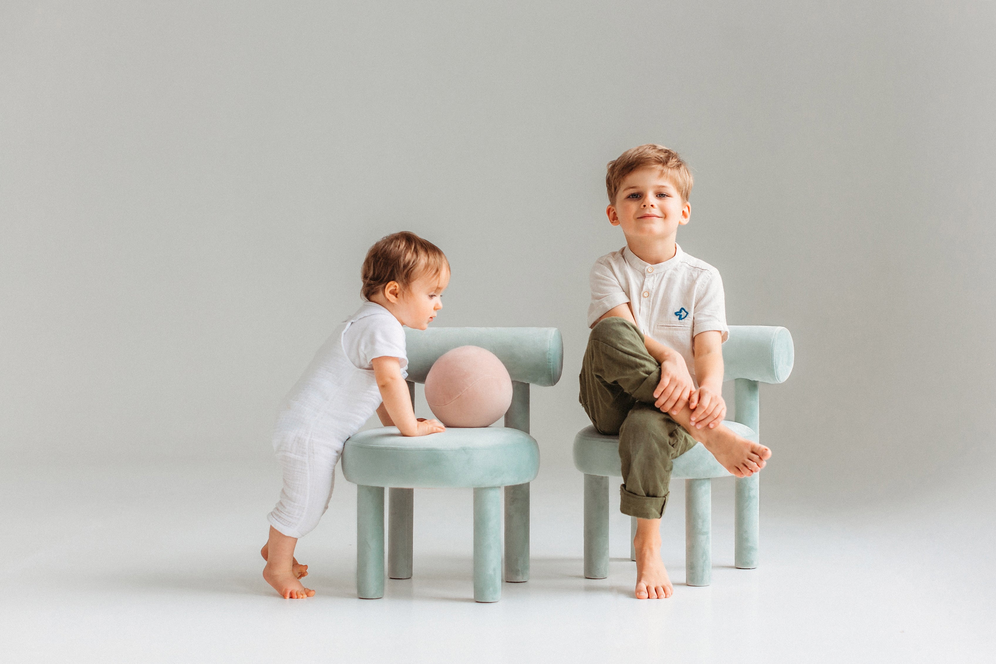 Kindersessel BABY GROPIUS CS1 gepolstert