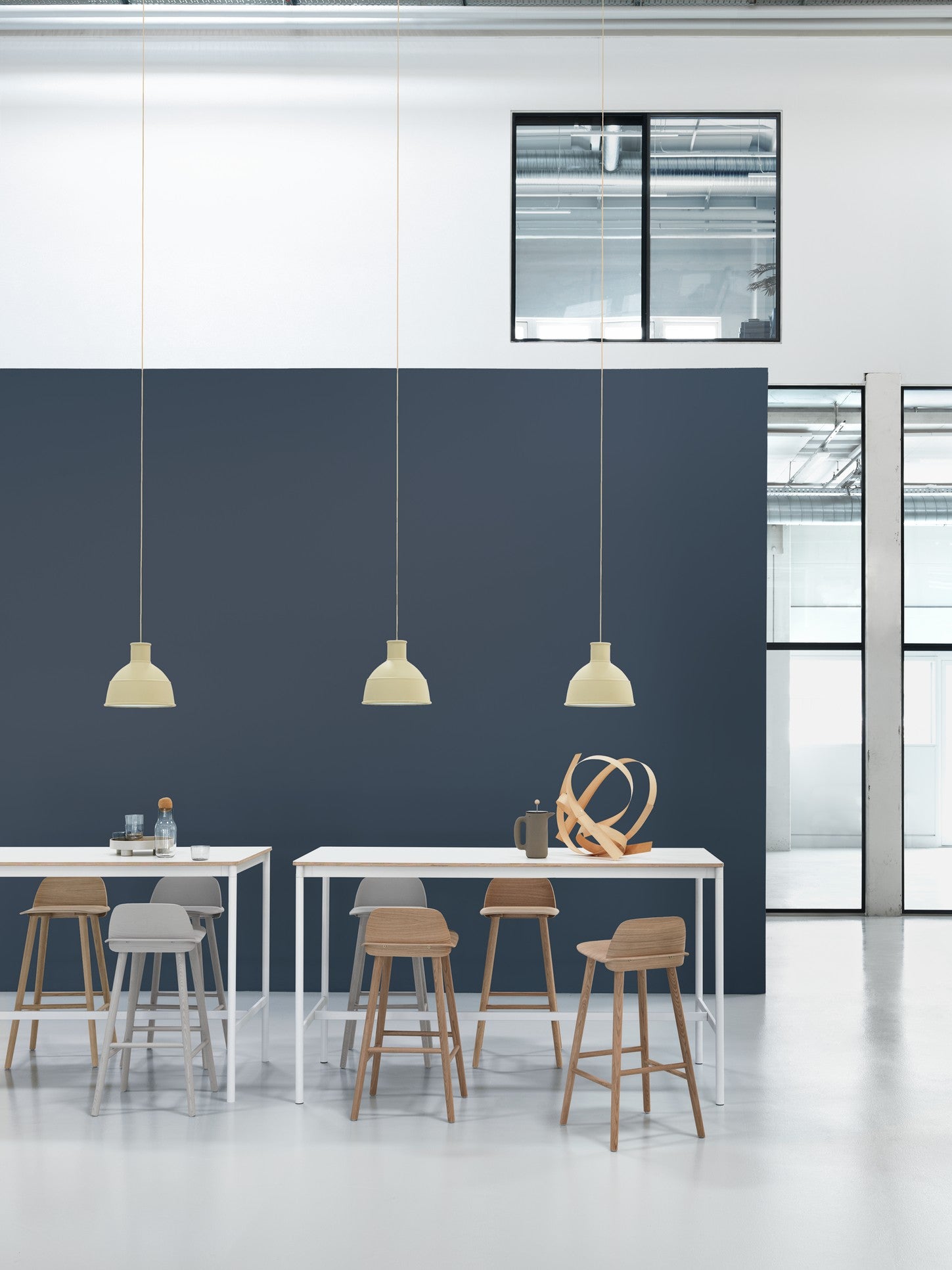 Lampa wisząca UNFOLD jasnożółty