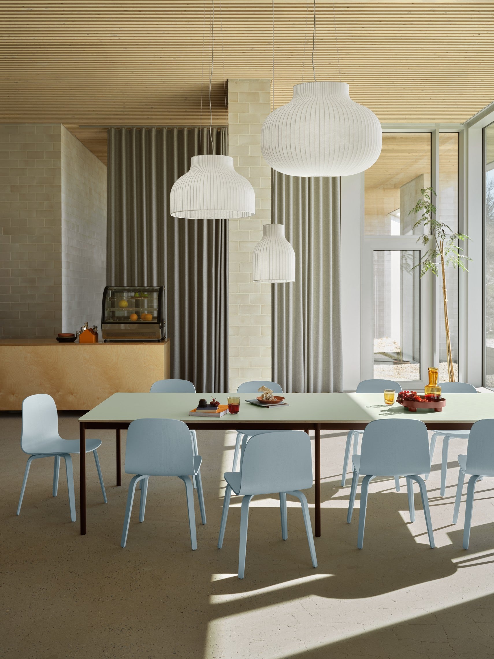 VISU Chair in Blue