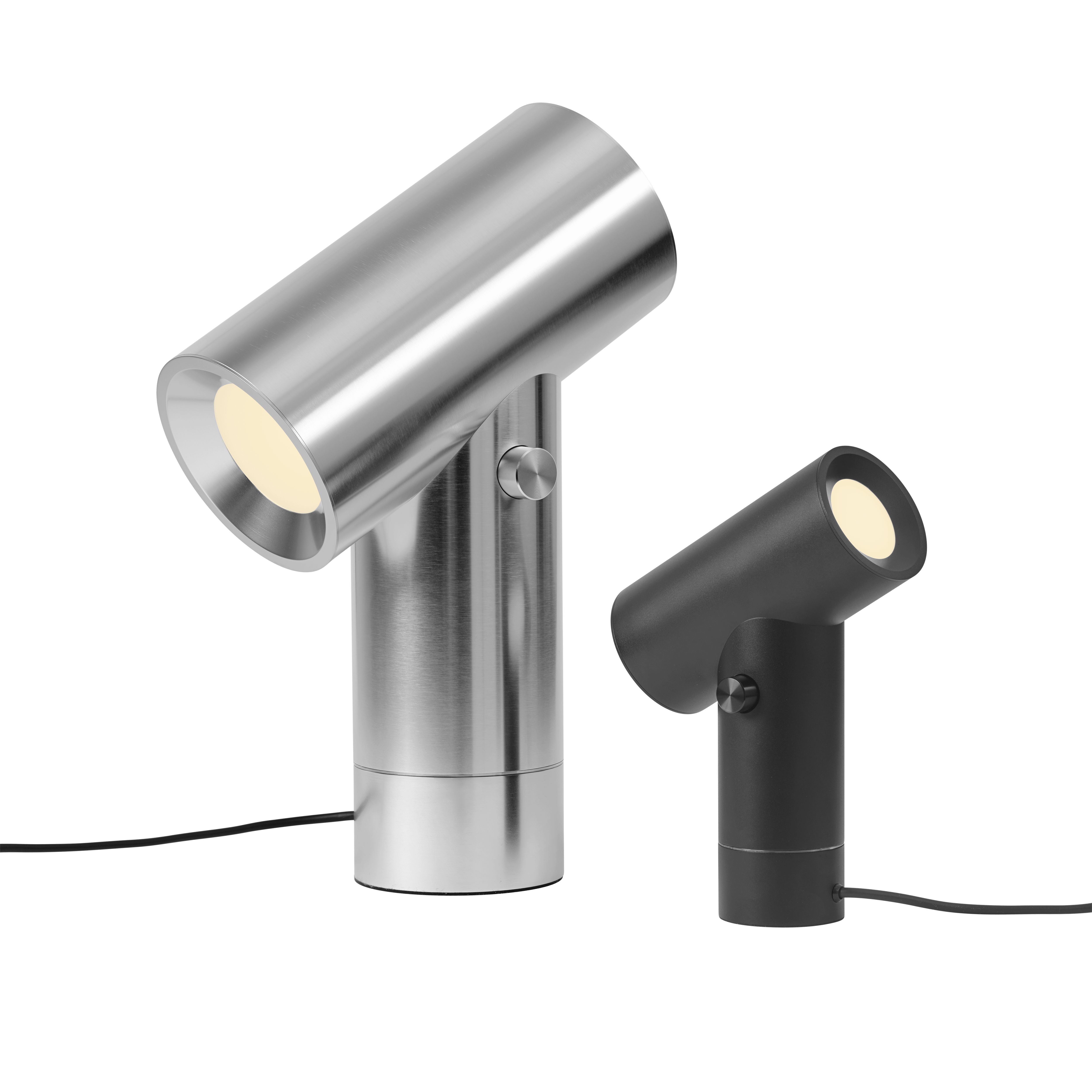 Tischlampe BEAM poliertes Aluminium