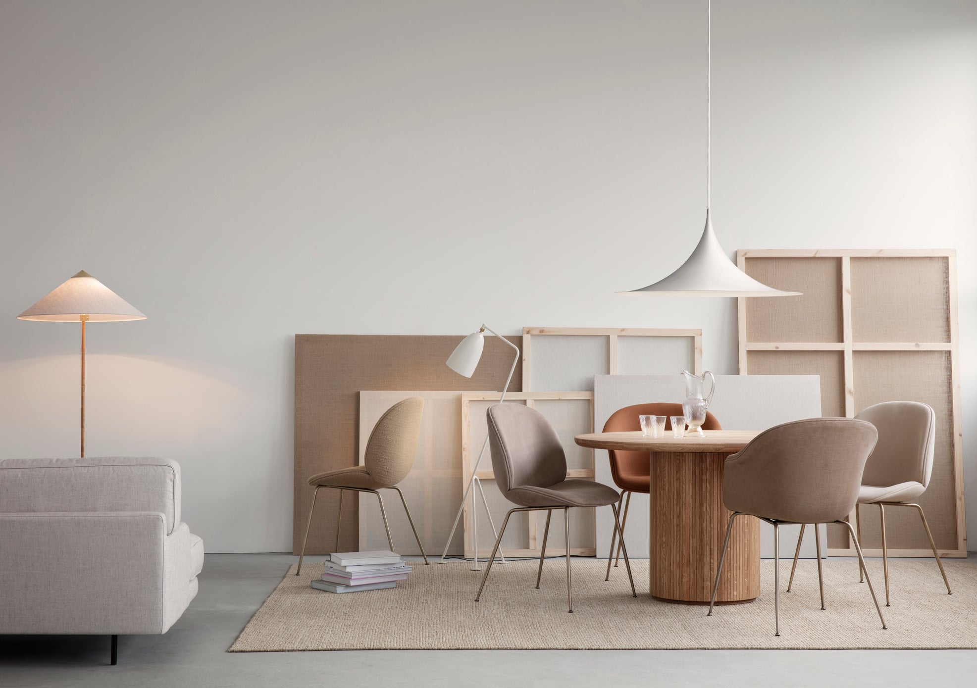 Stuhl BEETLE cognac