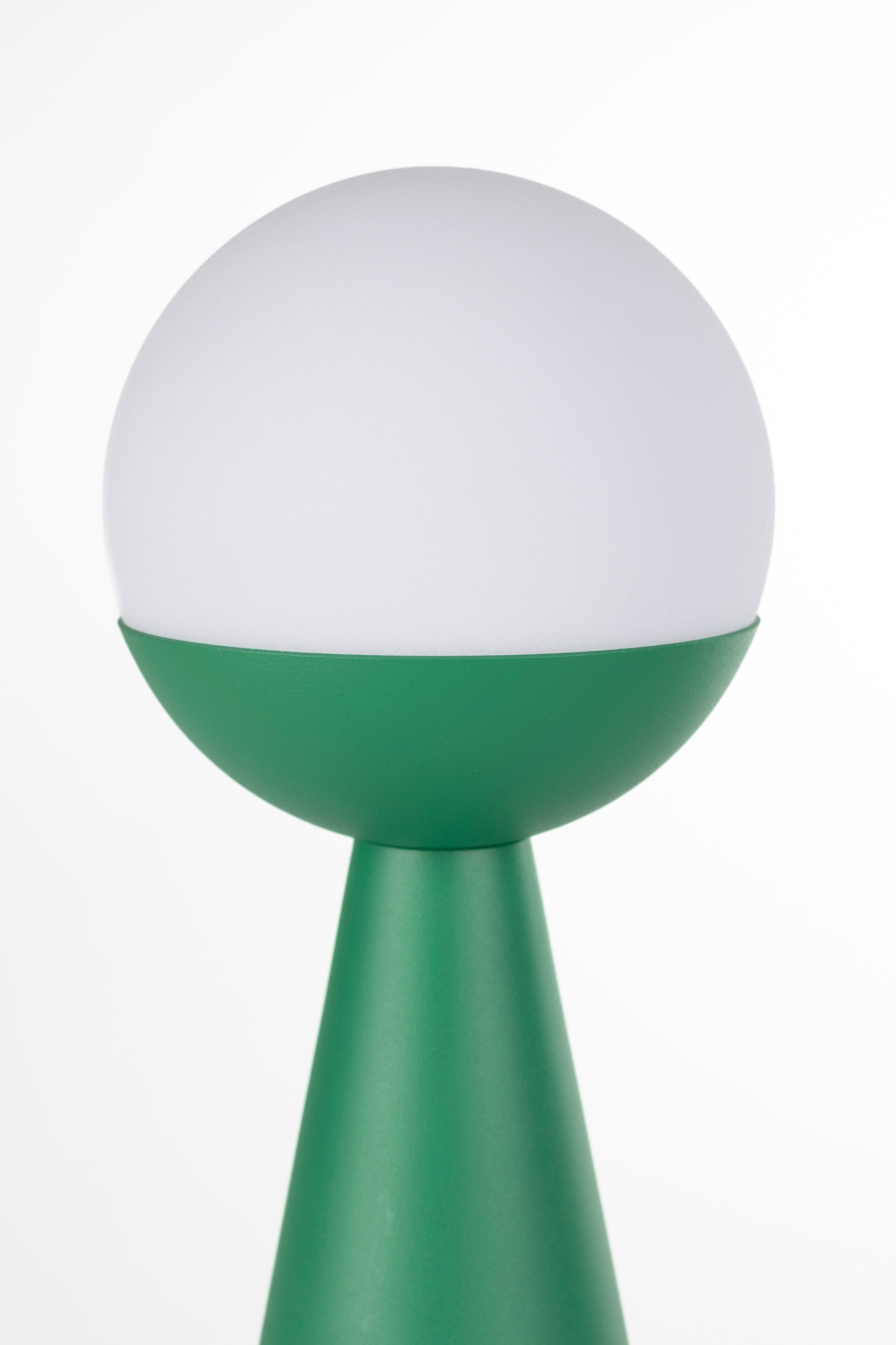 Tragbare Lampe BELLO grün