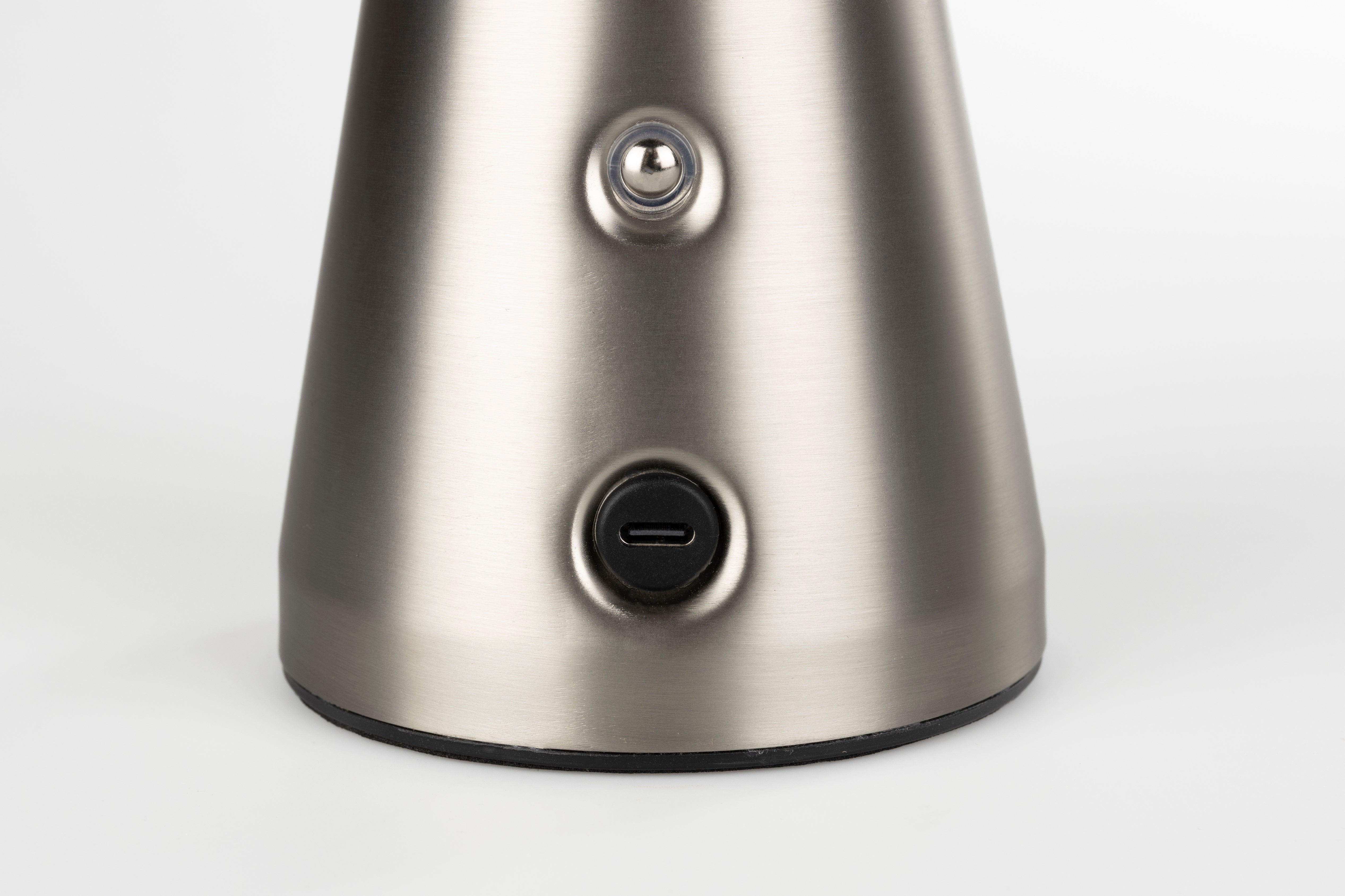 Tragbare Lampe BELLO silber