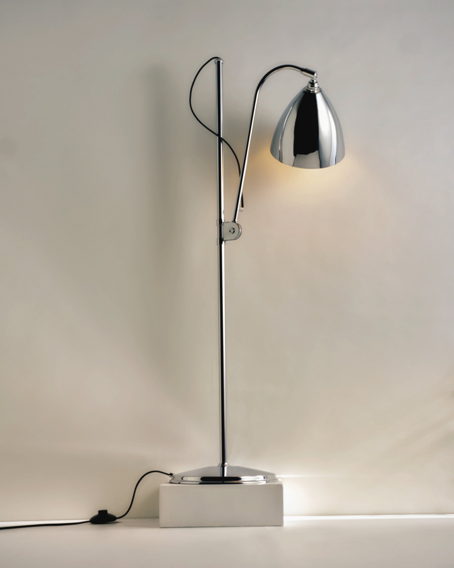 BESTLITE BL3 Chrome Reading Floor Lamp