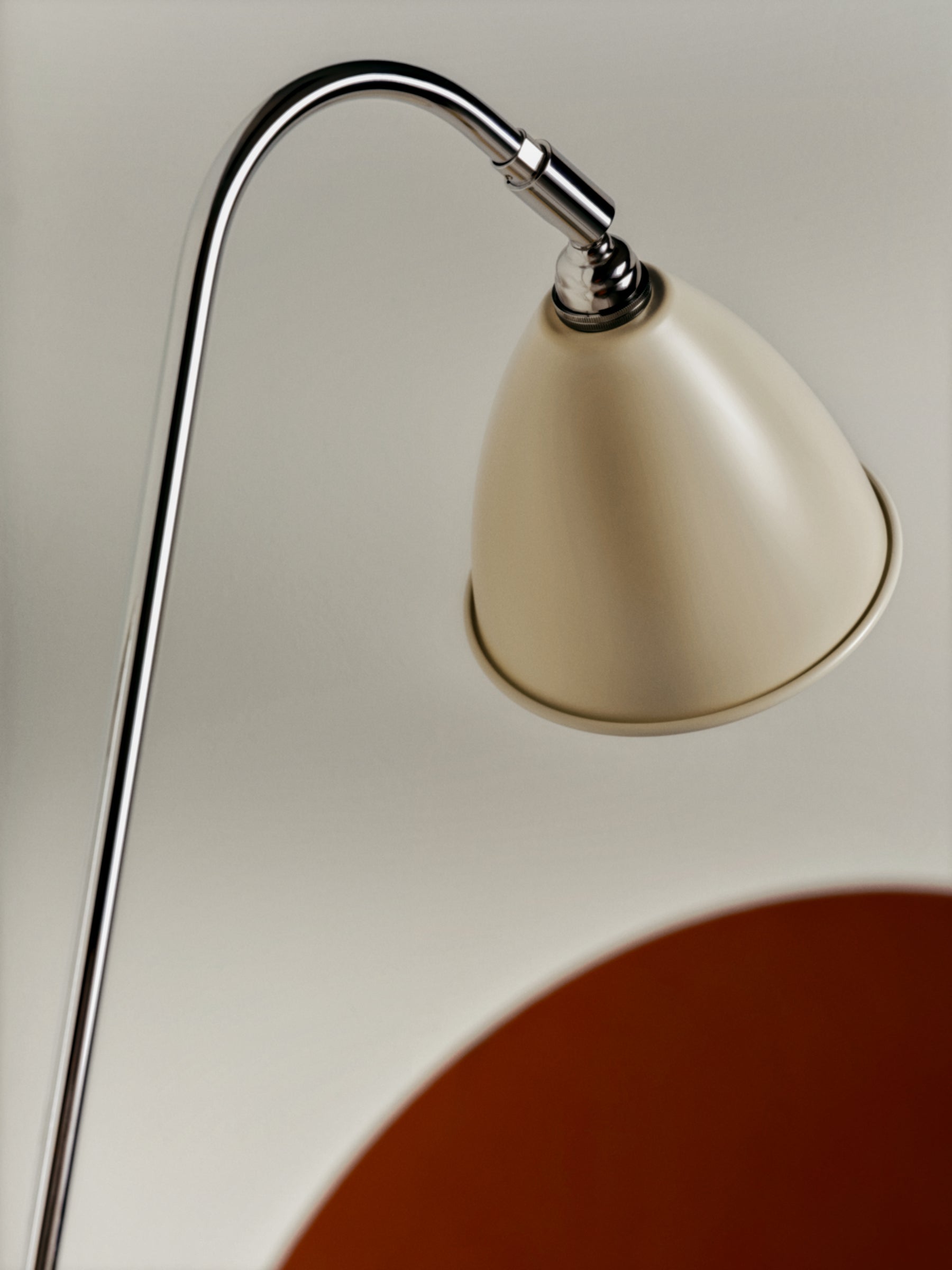 BESTLITE BL5 Wall Lamp in Black with Cream Shade