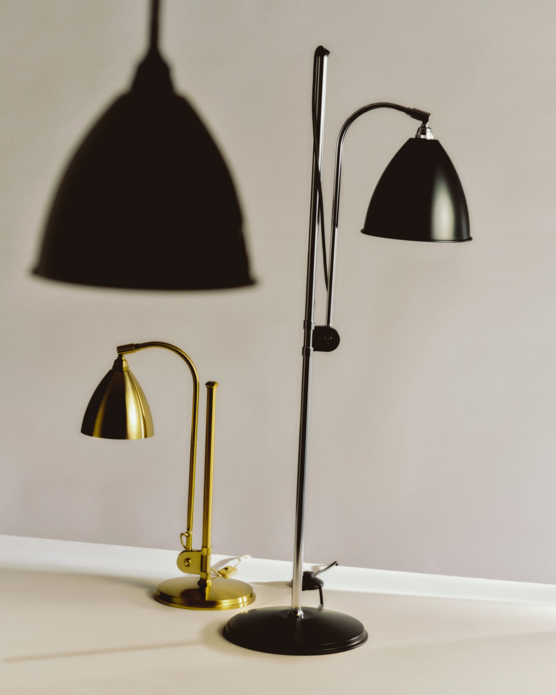 BESTLITE BL1 chrome table lamp
