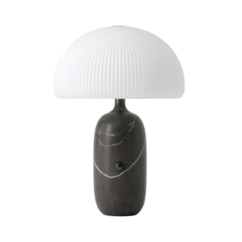 Tischlampe SCULPTURE grauer Marmor