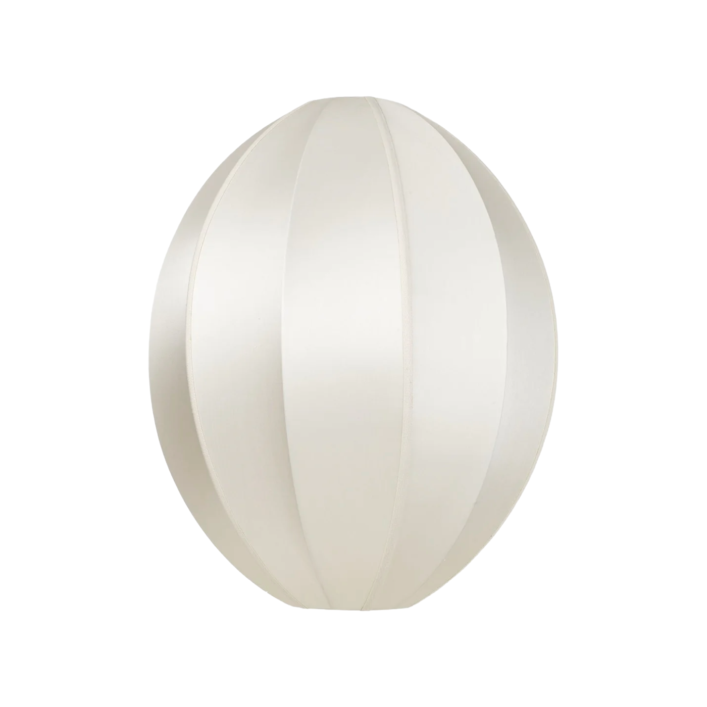 Oval lampshade broken white [Amelia - ean to be completed]