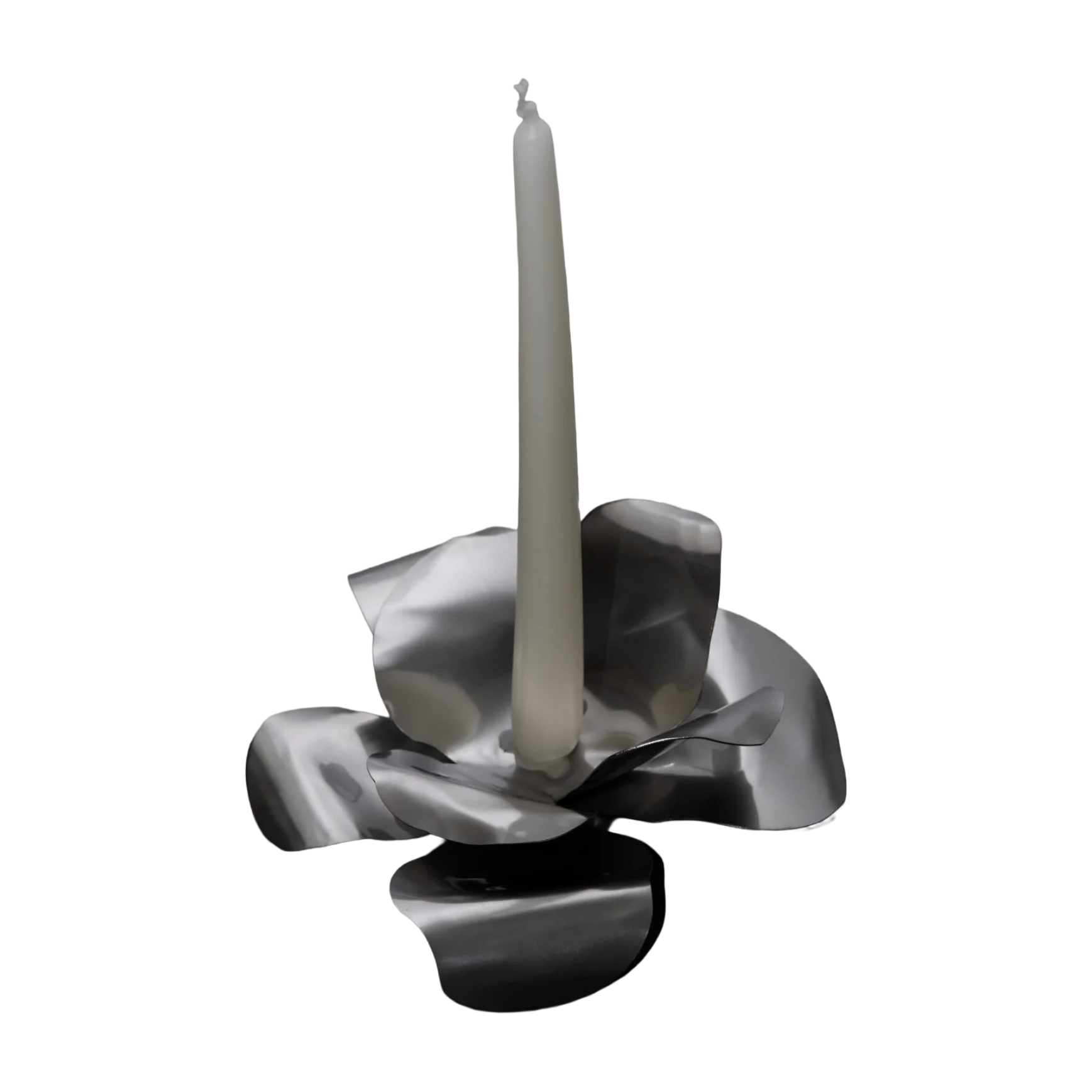 Stahl-Teelichthalter-Set PETALE