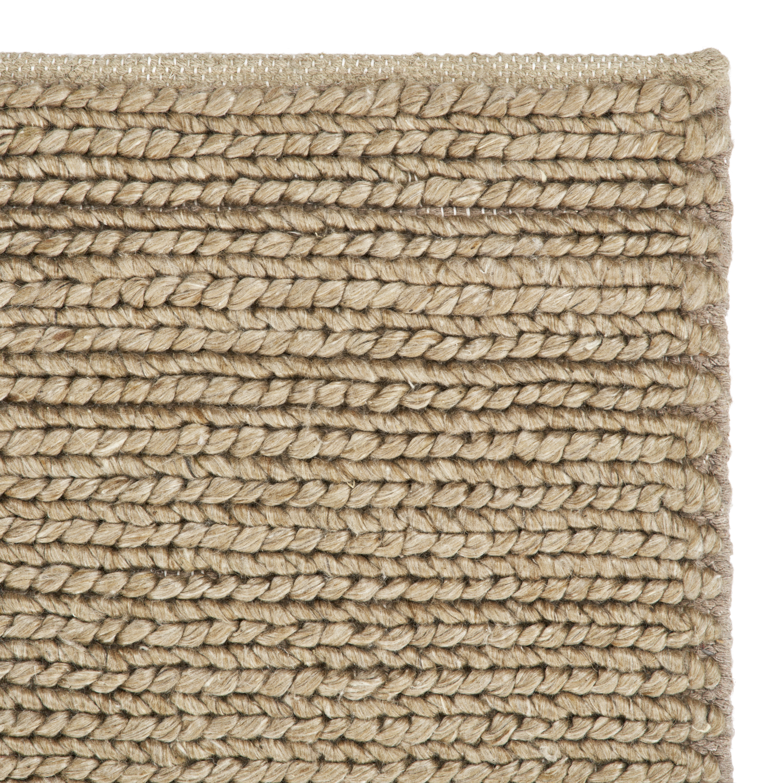 Braid beige rug