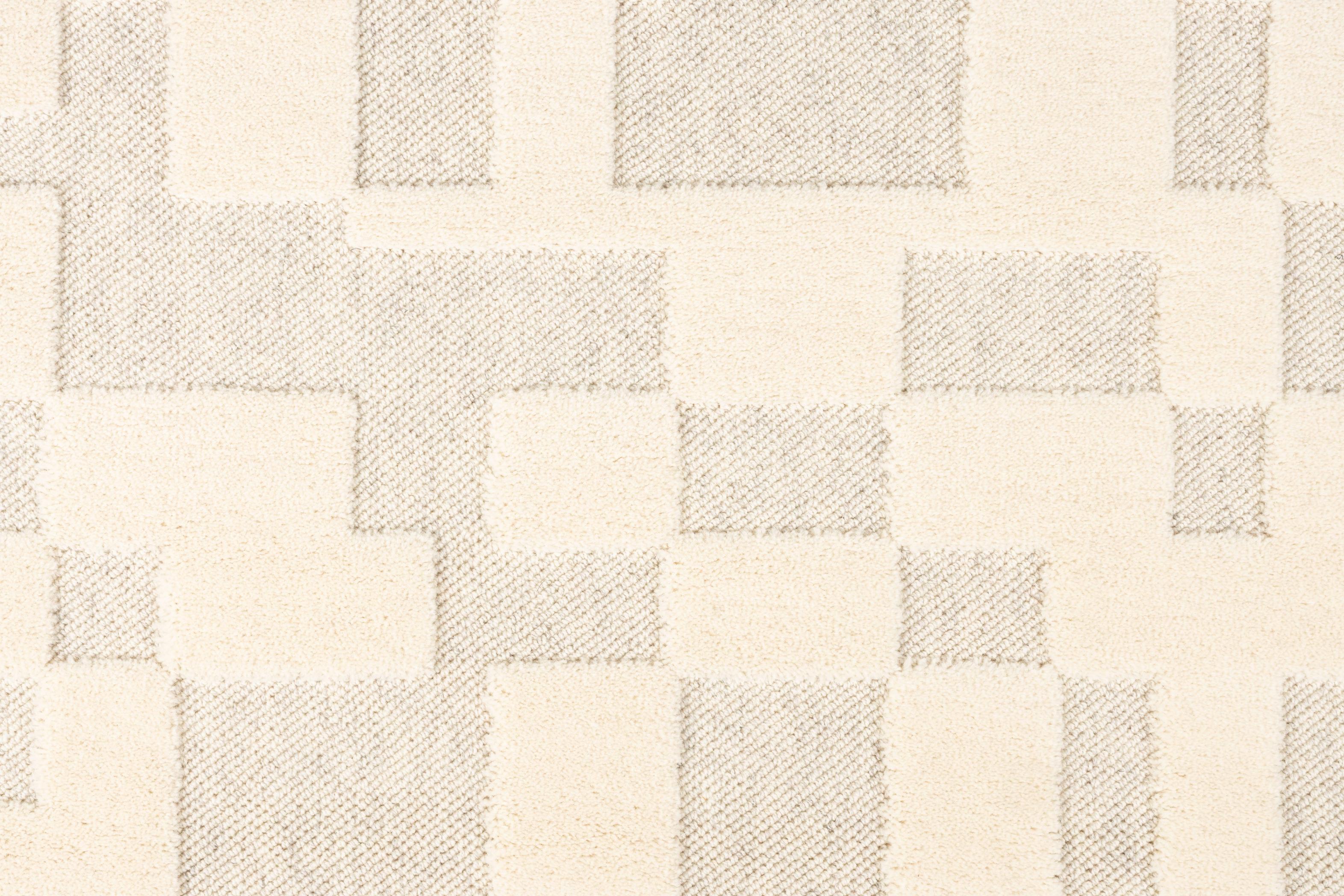 Teppich BRICKS beige