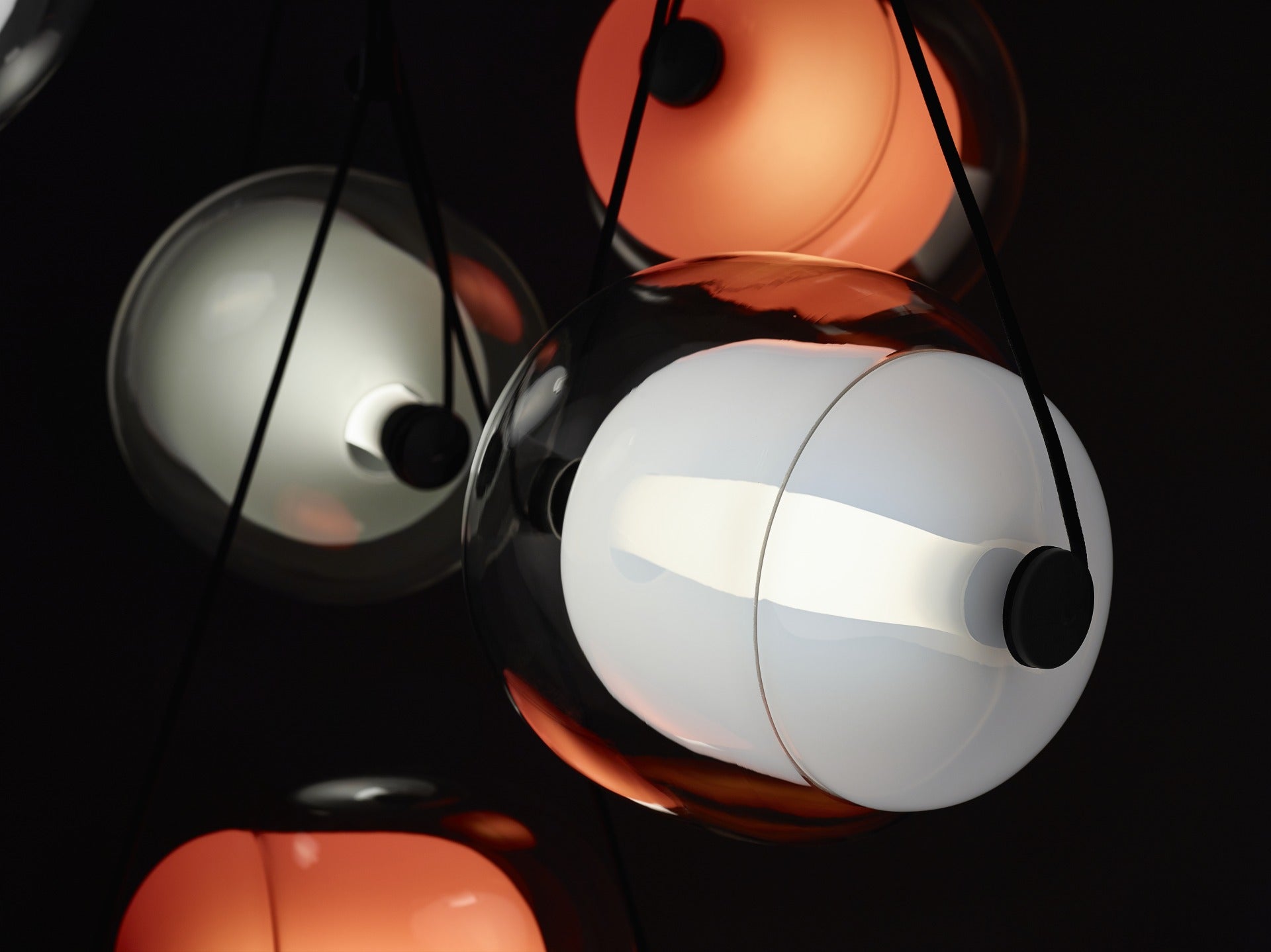 Capsula hanging lamp - Singles Outdoor shiny