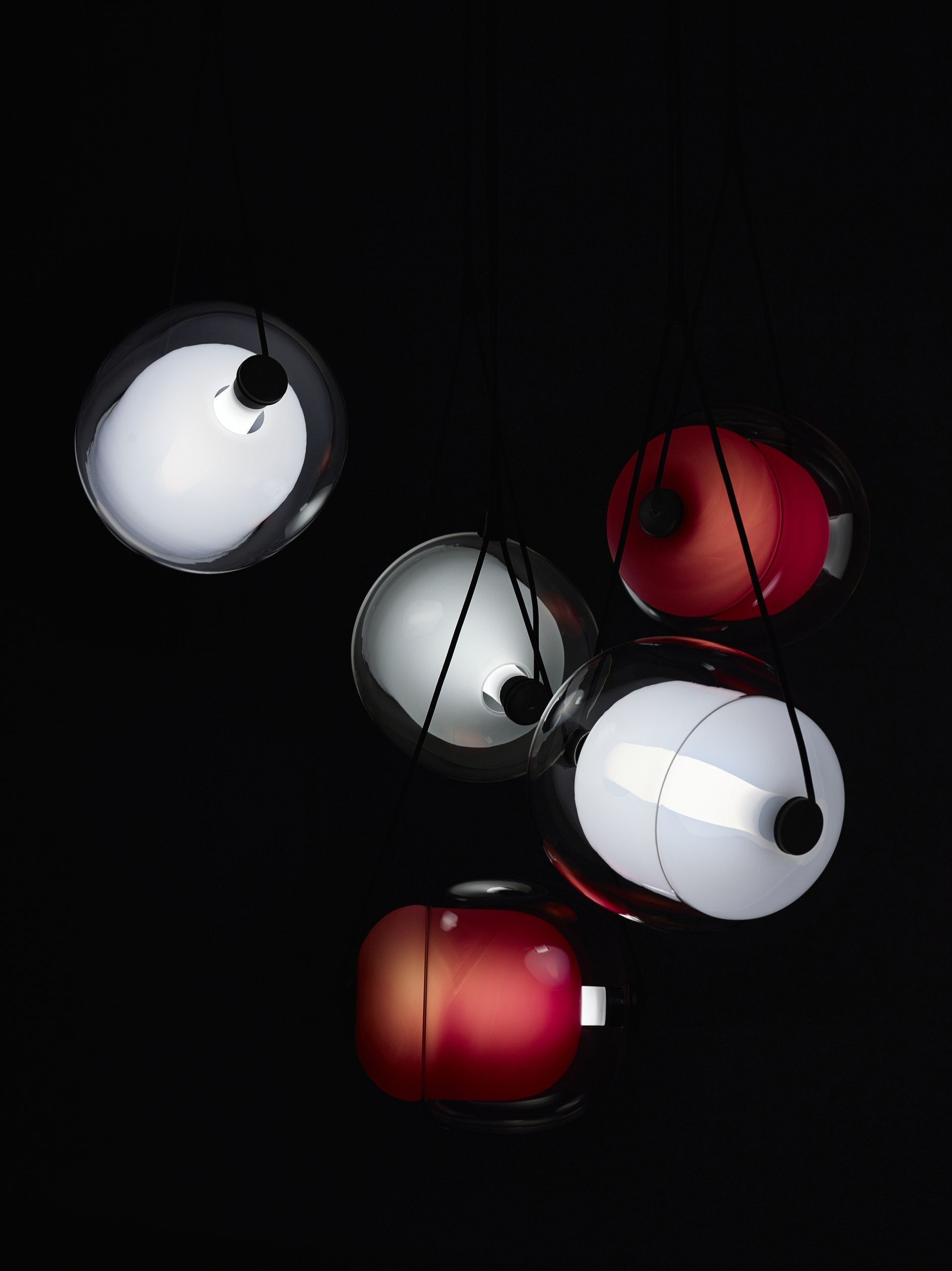 Capsula hanging lamp - Singles Outdoor shiny