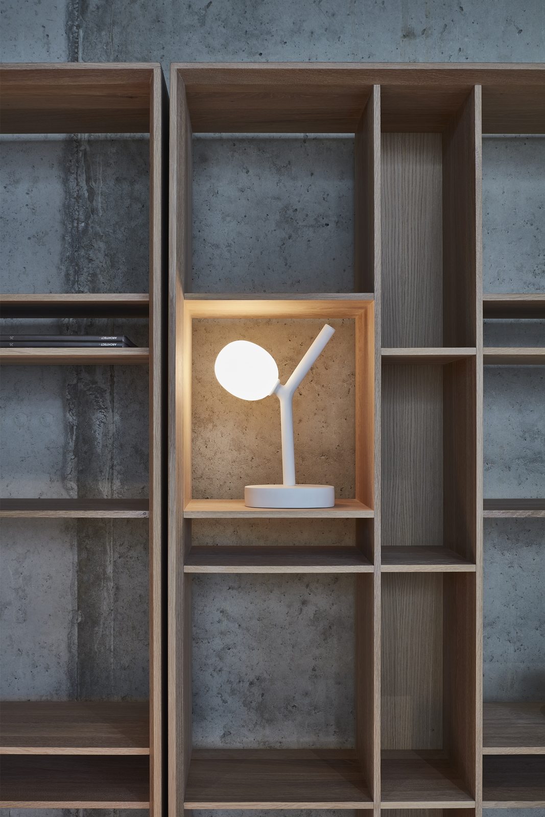 Efeu tragbares Lampenmattglas