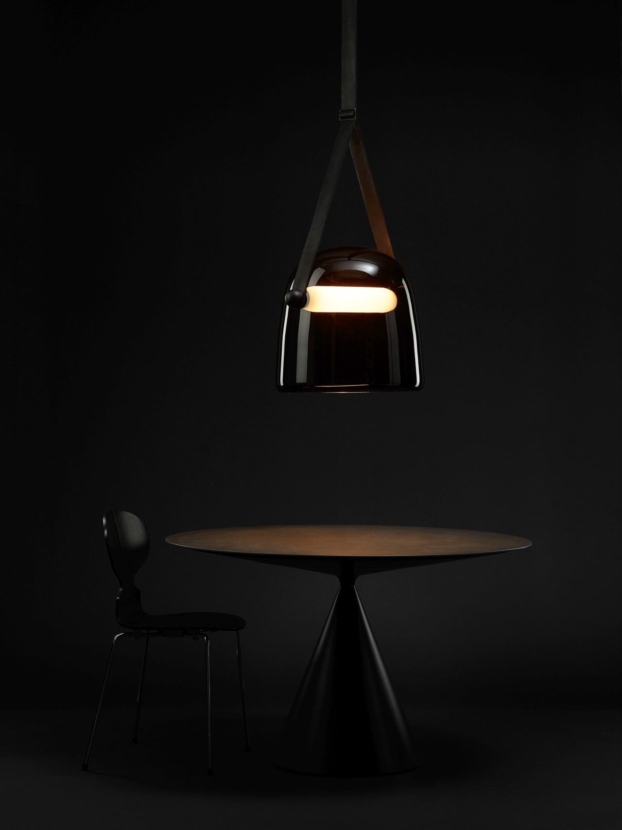 Hanging lamp Mona white headliner