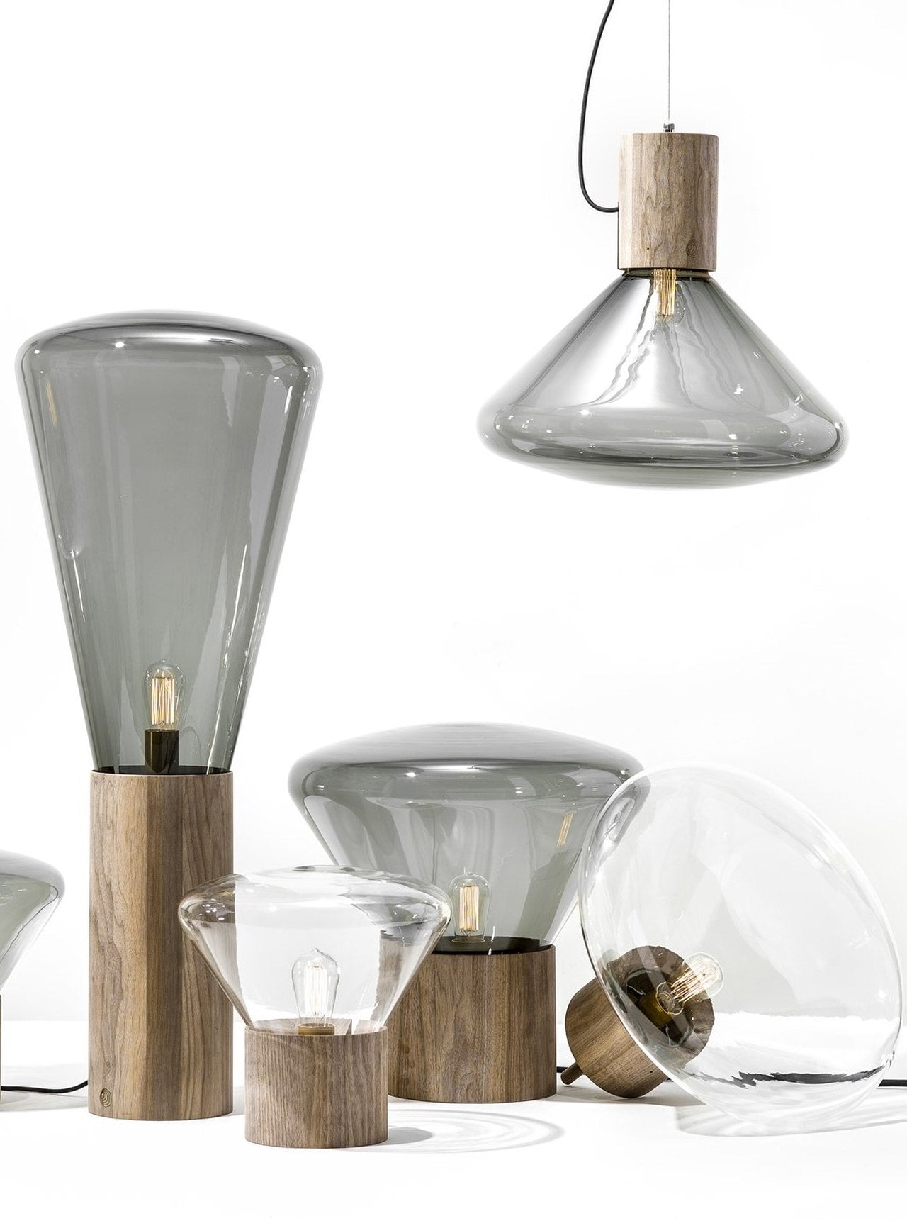 Muffin Hanging Lampe aufblasbares Glas