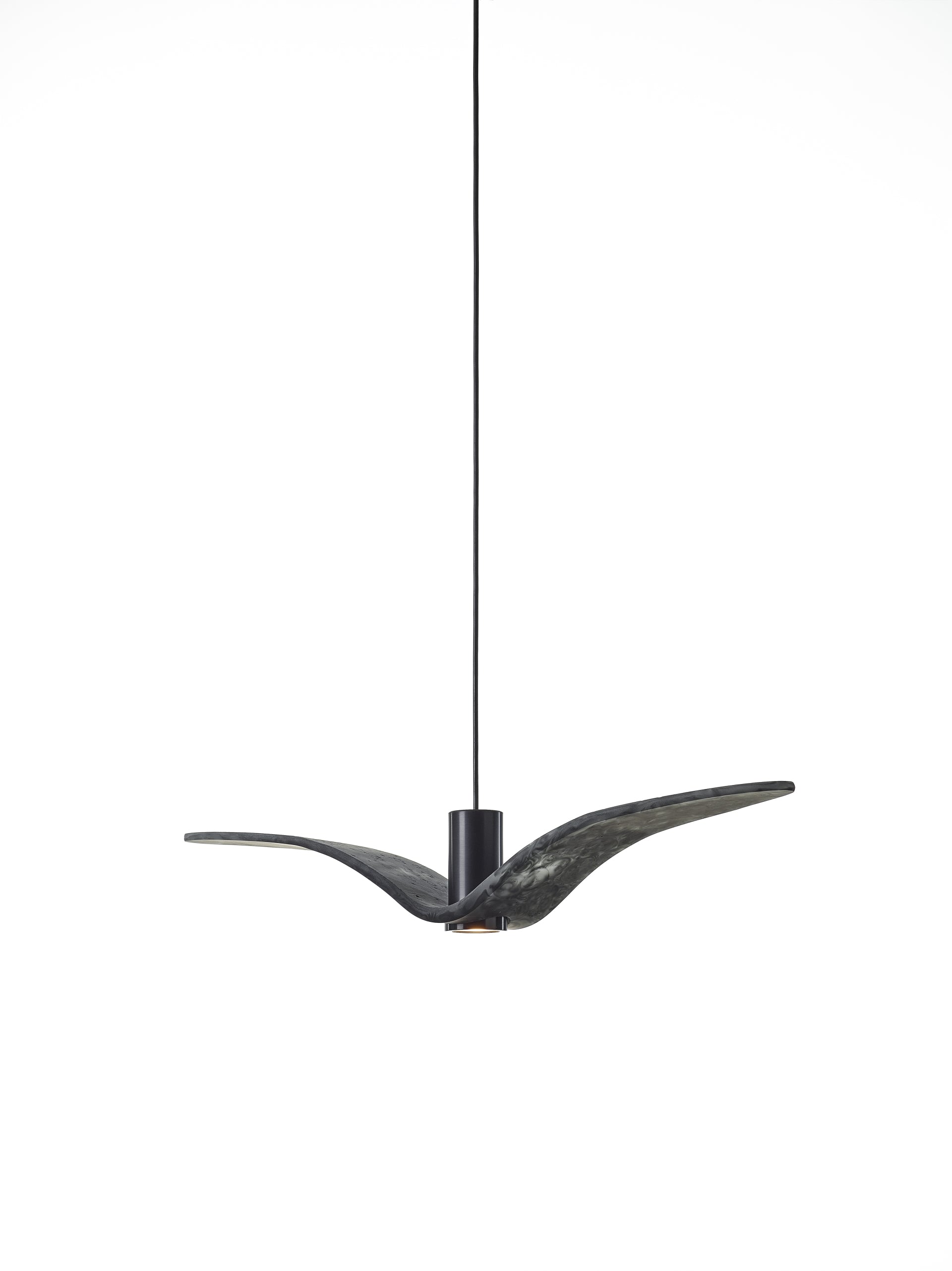 Äußere Hanglampen Nacht Vögel Außenglas