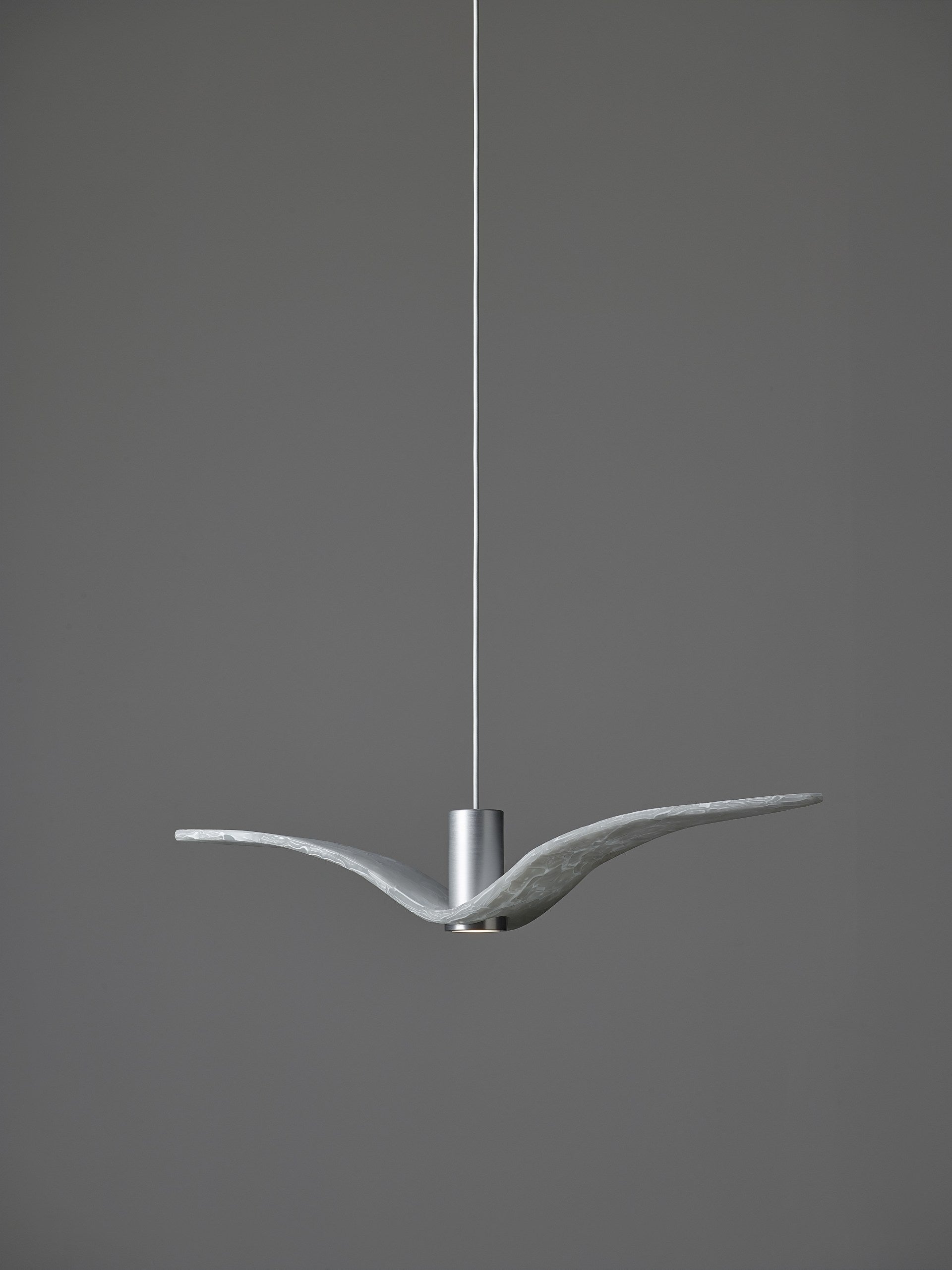 Äußere Hanglampen Nacht Vögel Außenglas