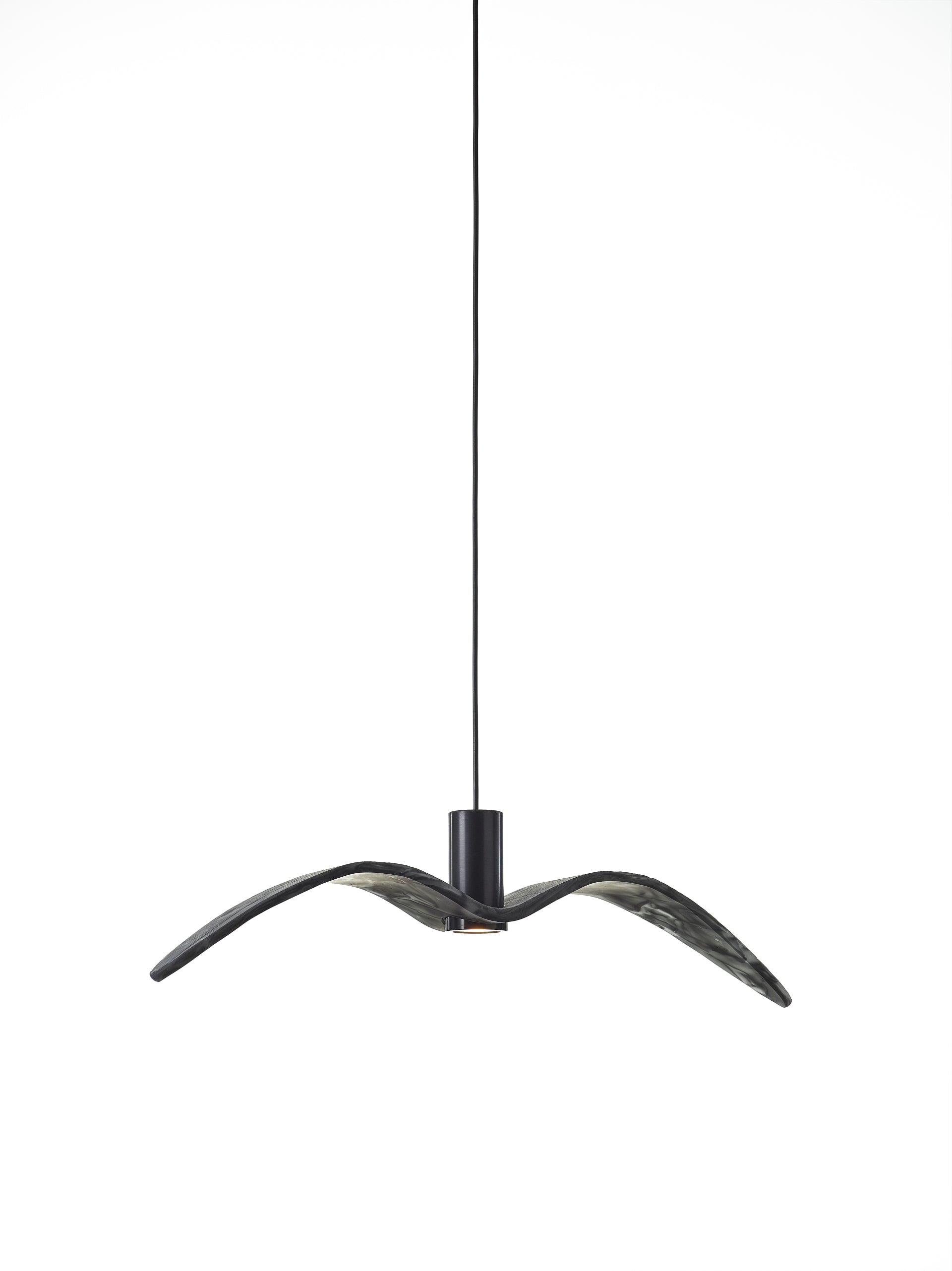 Äußere Hanglampen Nacht Vögel Außenglas