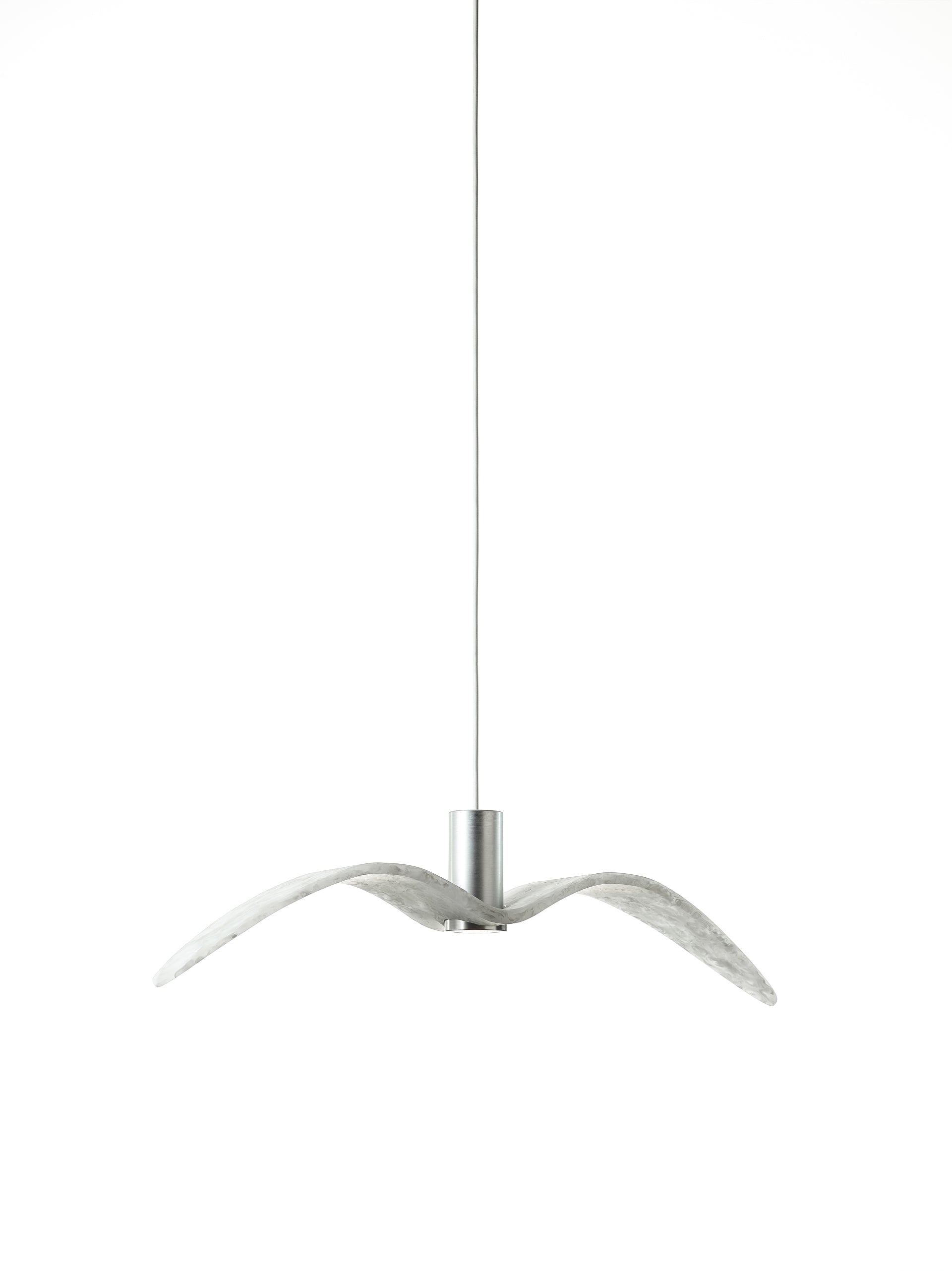 Äußere Hanglampen Nacht Vögel Außenglas