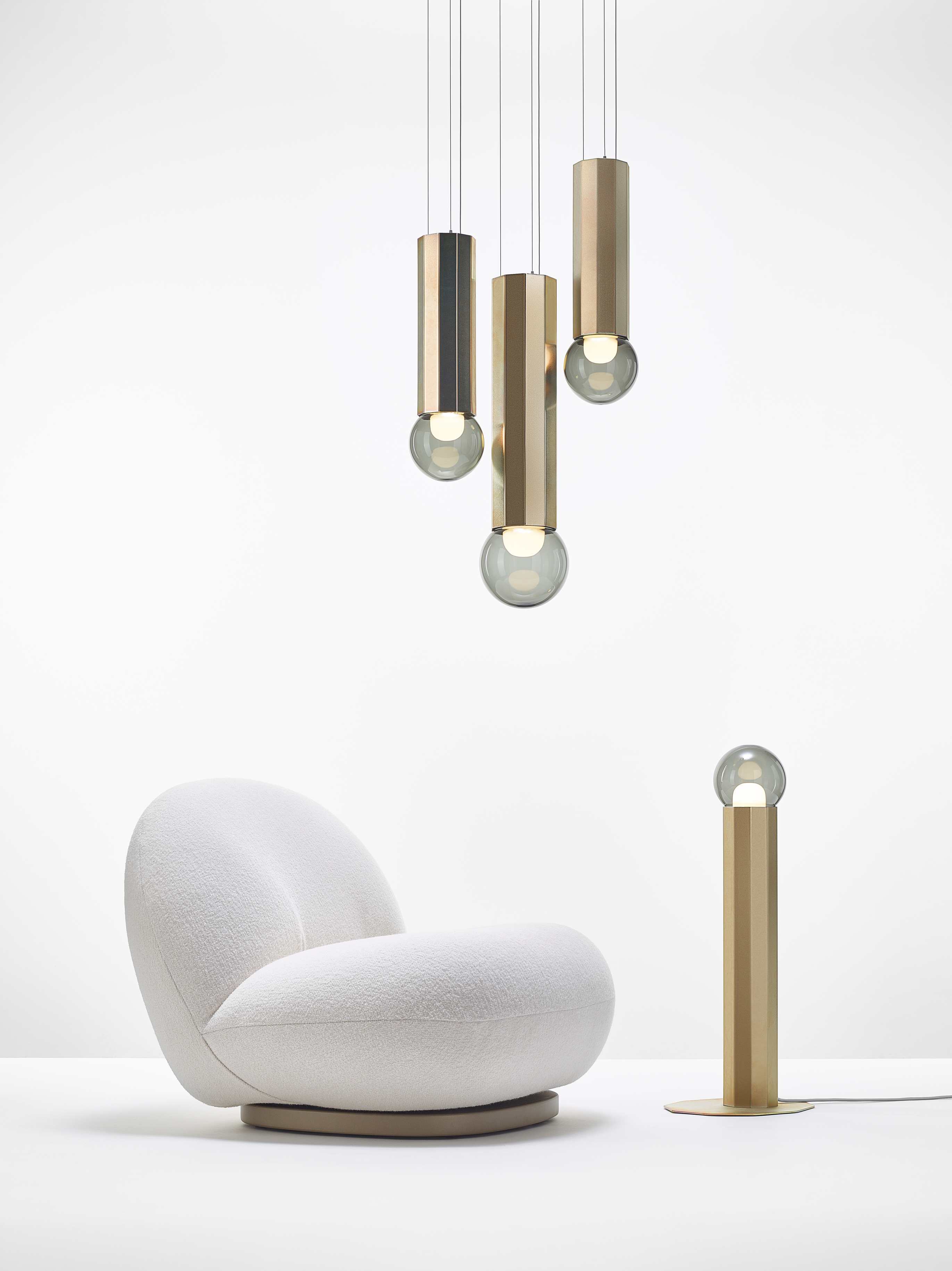 Prisma metal luminaire hanging lamp
