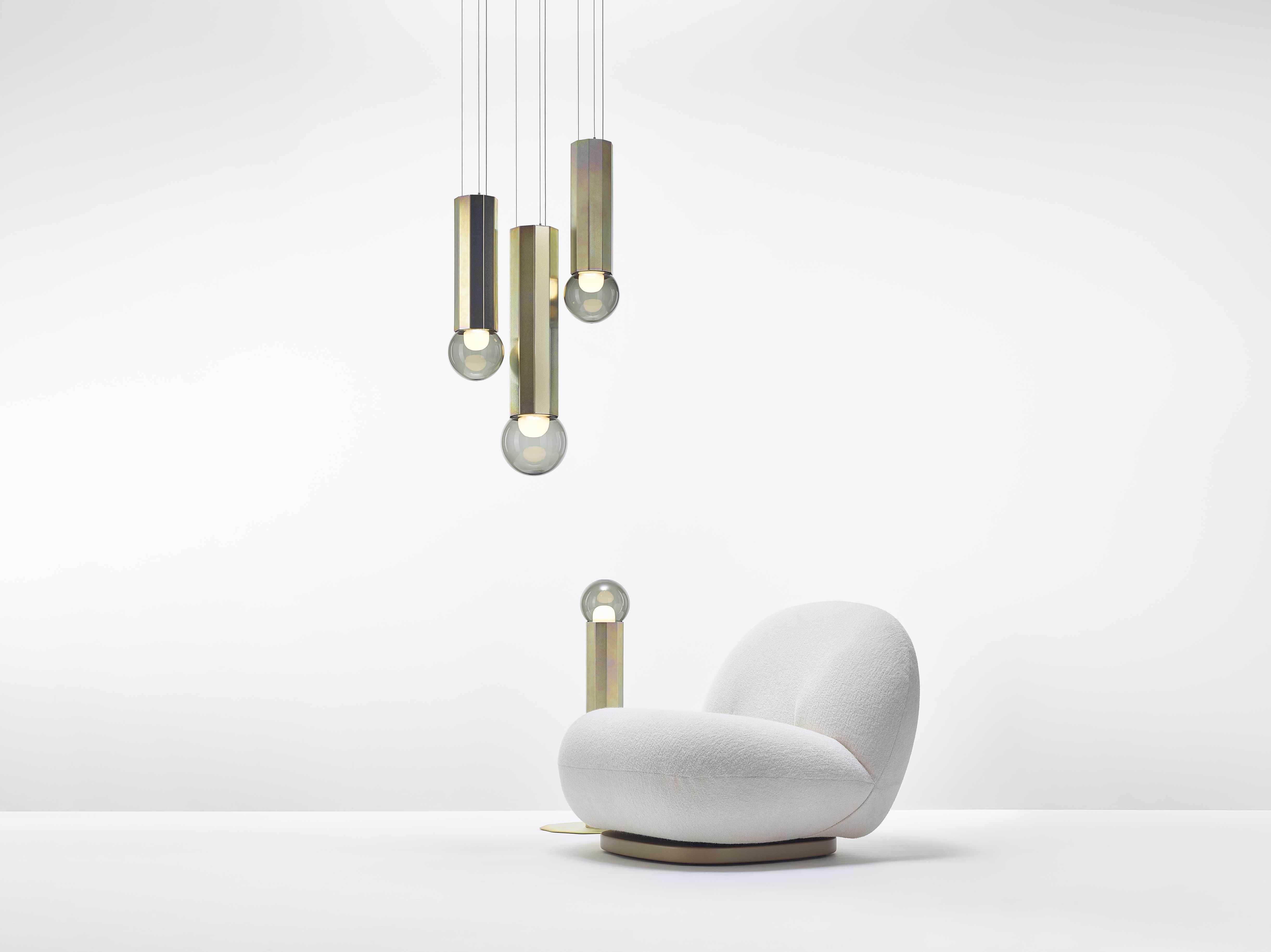 Prisma metal luminaire hanging lamp