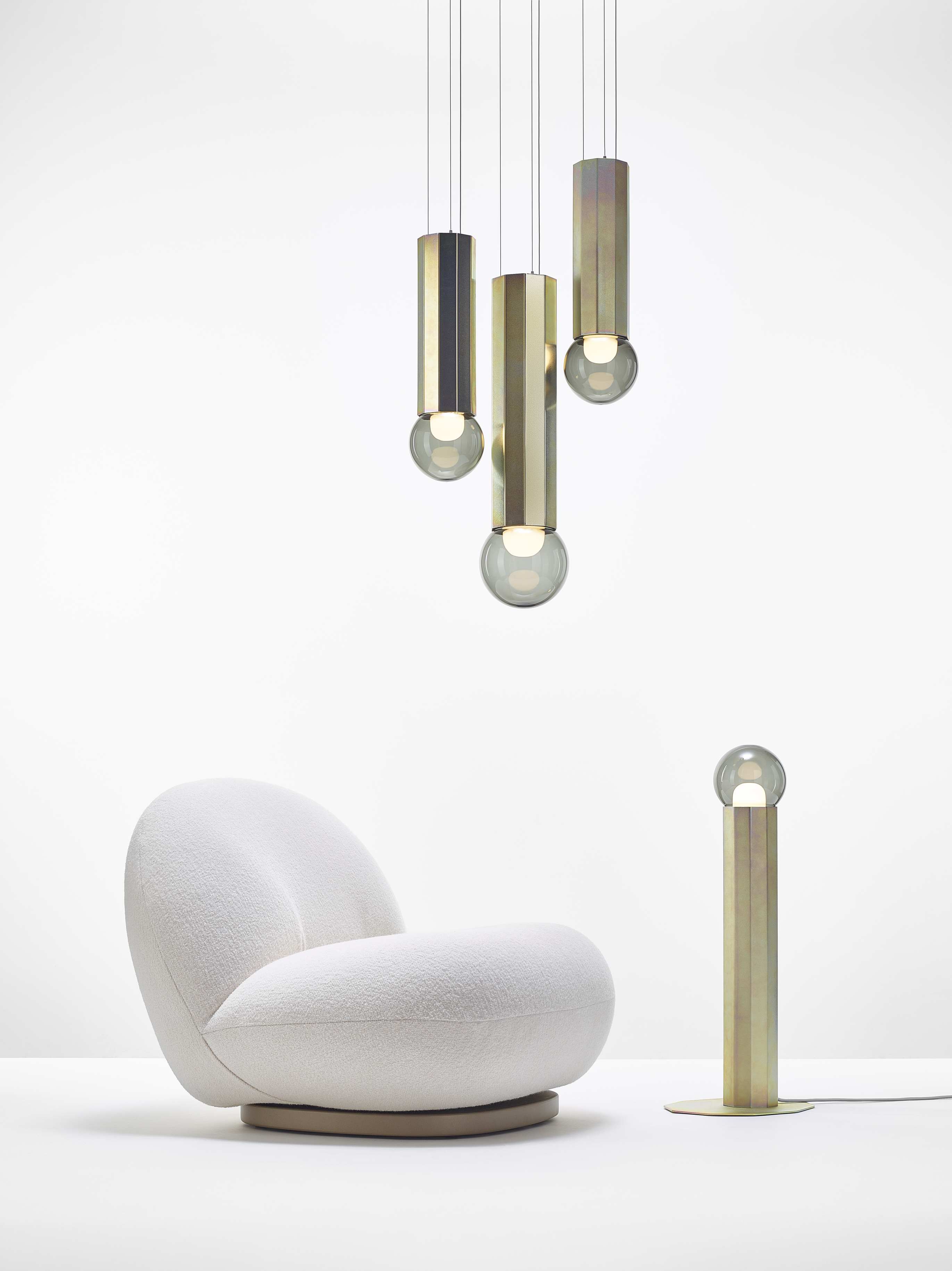 Prisma metal luminaire hanging lamp