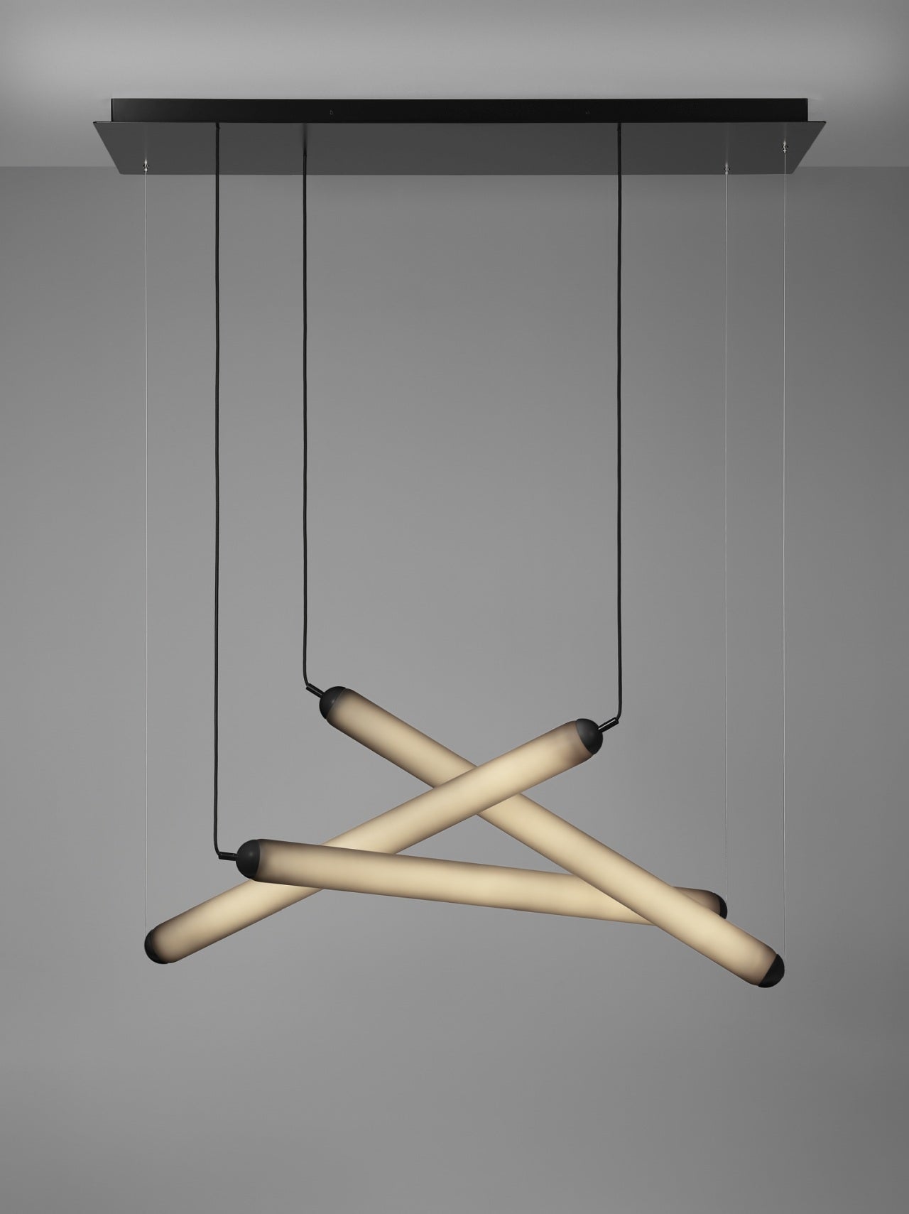 Puro eclectic hanging lamp matte glass