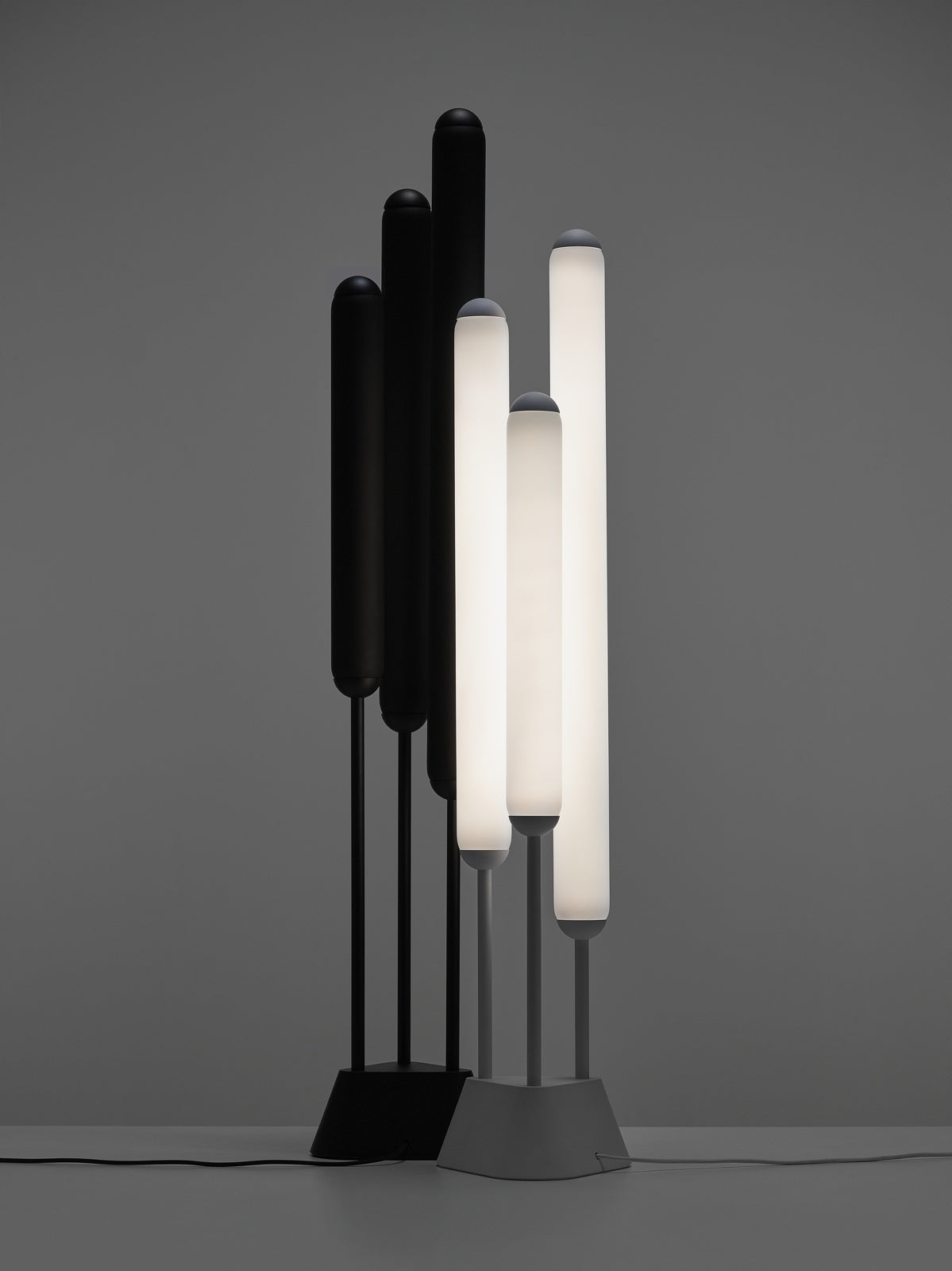Puro floor lamp matte glass