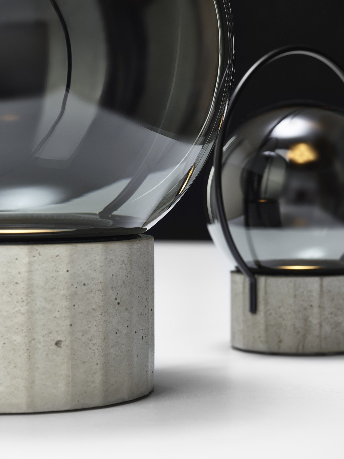 Tragbare Lampenkugel tragbares glänzendes Glas