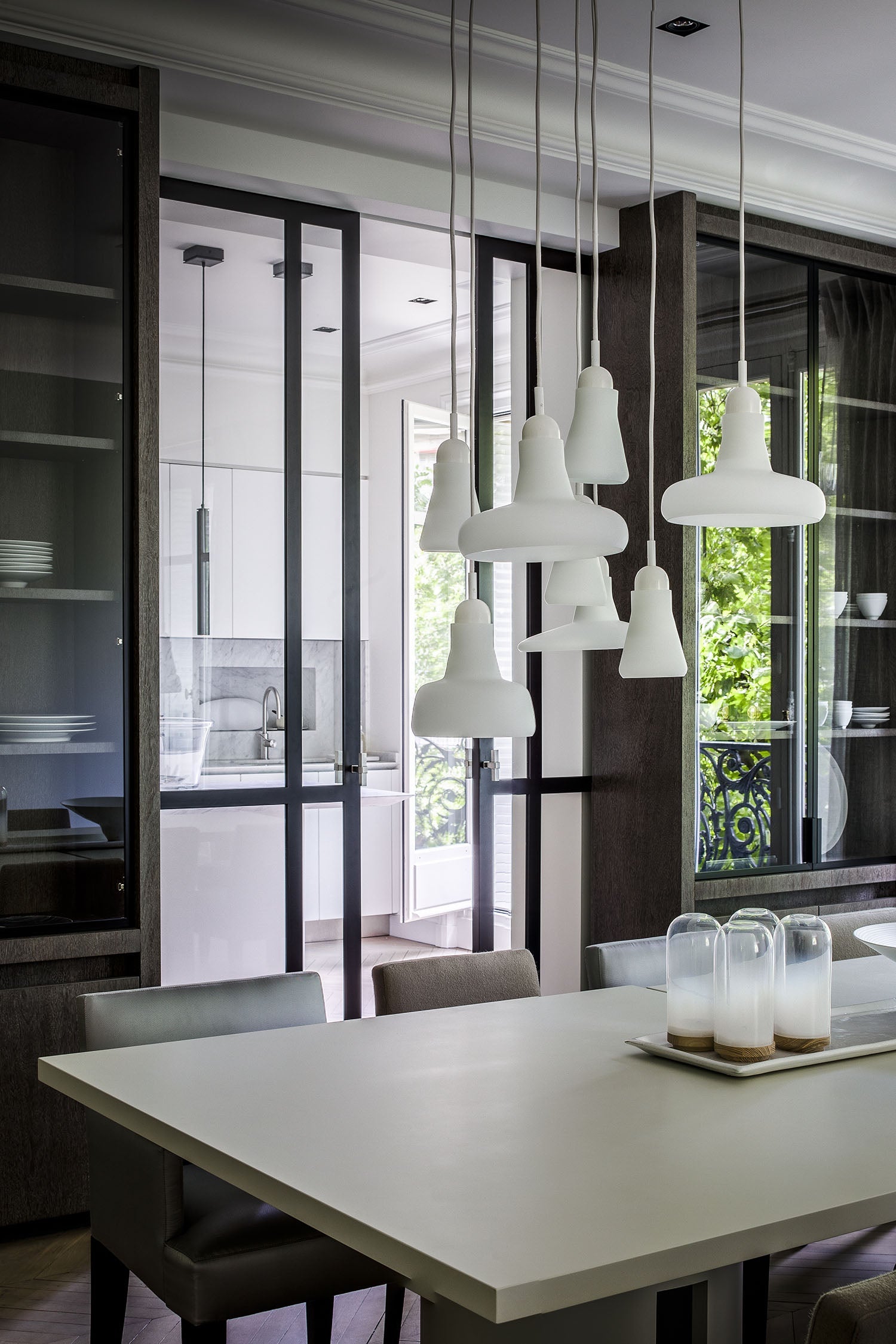 Schatten PC894 Mattglas Hanging Lampe