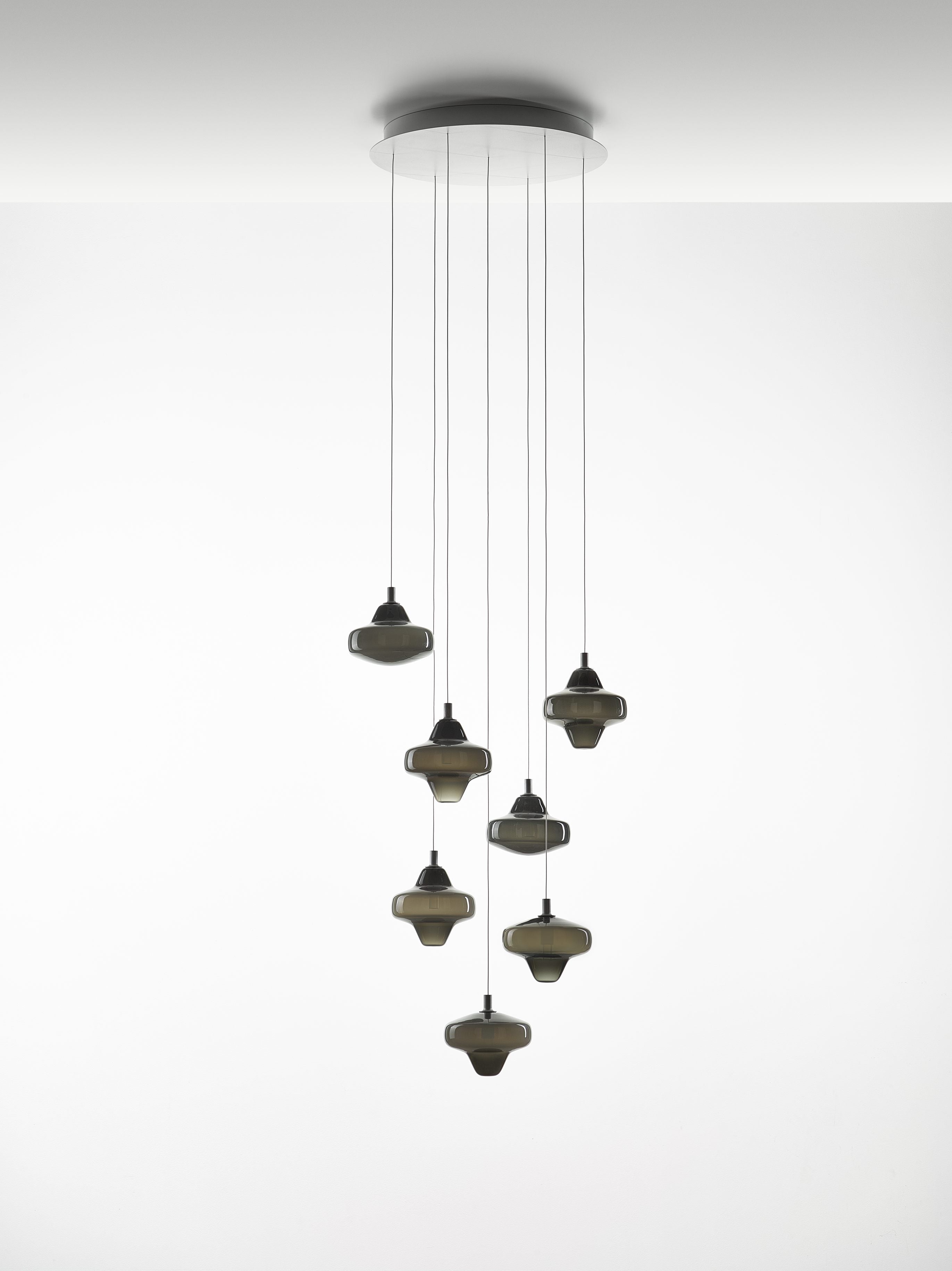 Sternenhängerlampe aufblasbares Glas