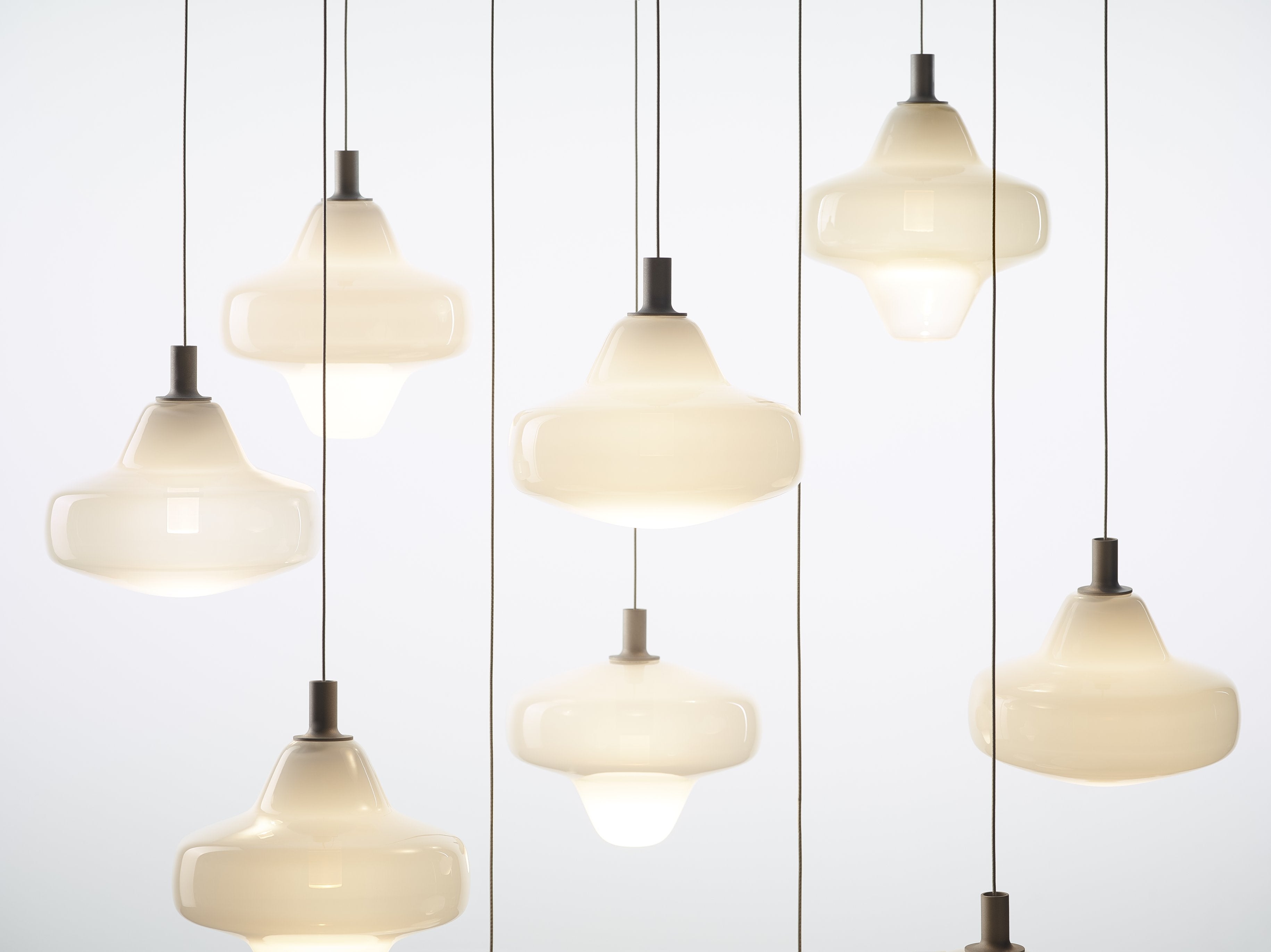 Sternenhängerlampe aufblasbares Glas