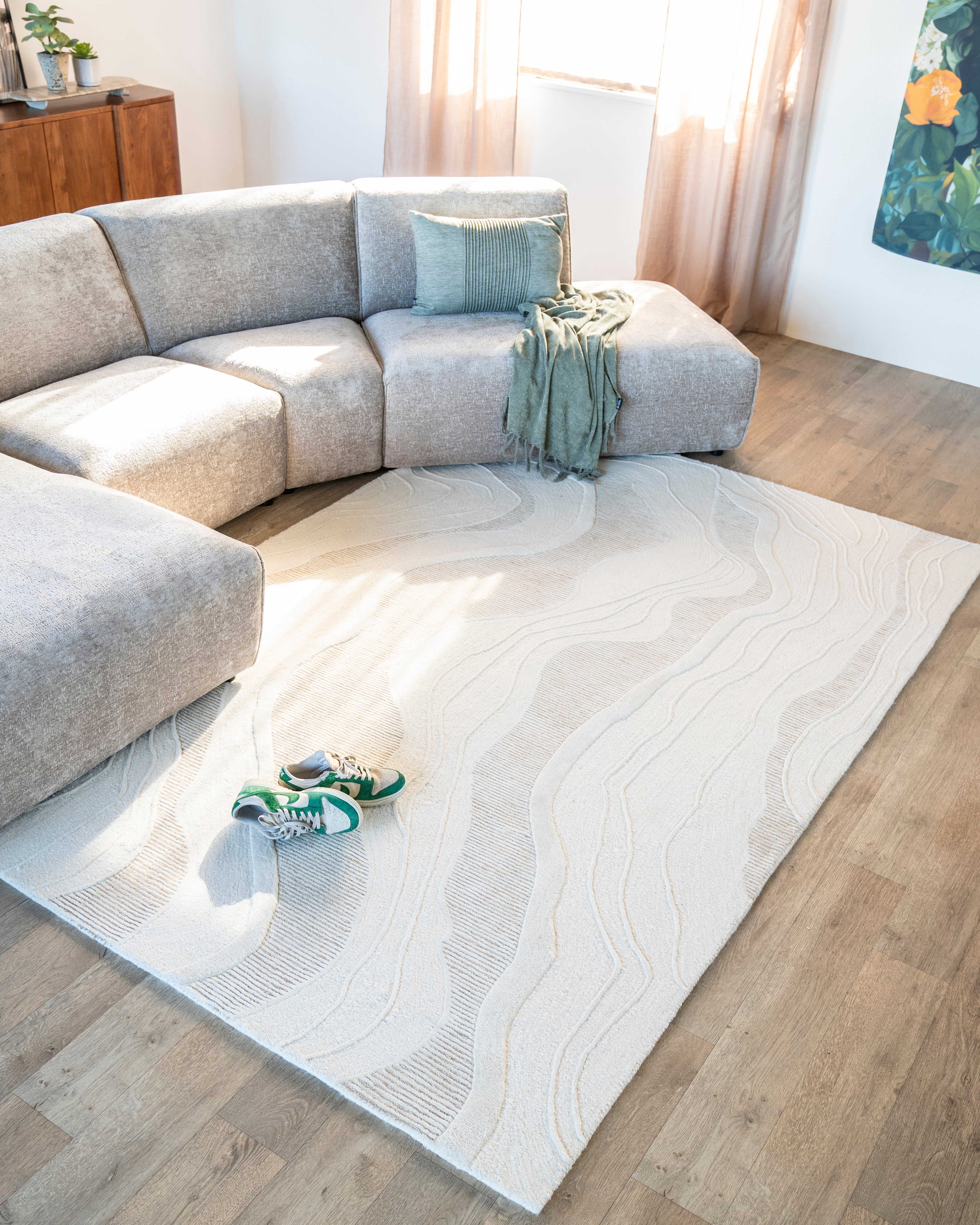 Teppich SOIL cremefarben