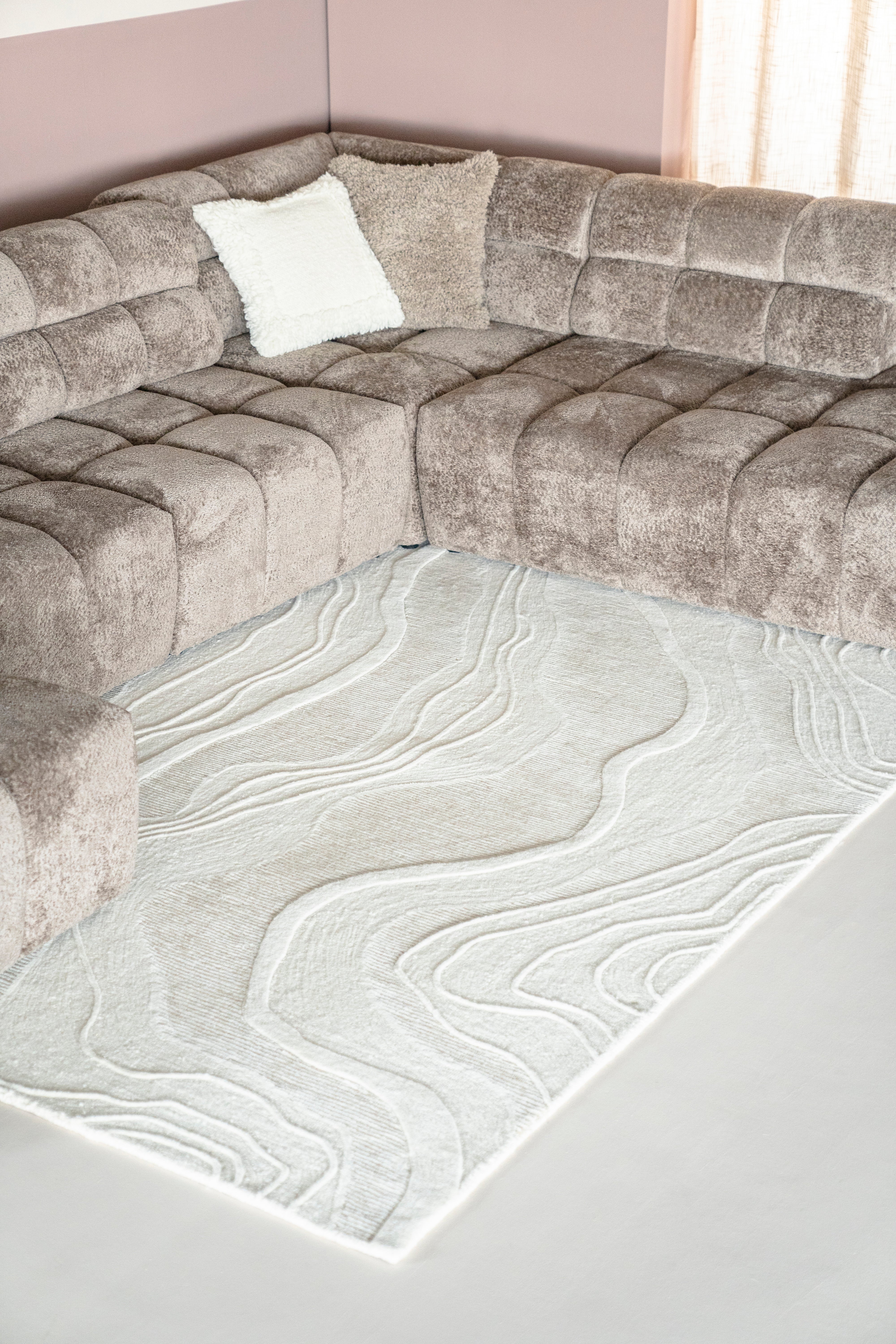 Teppich SOIL cremefarben