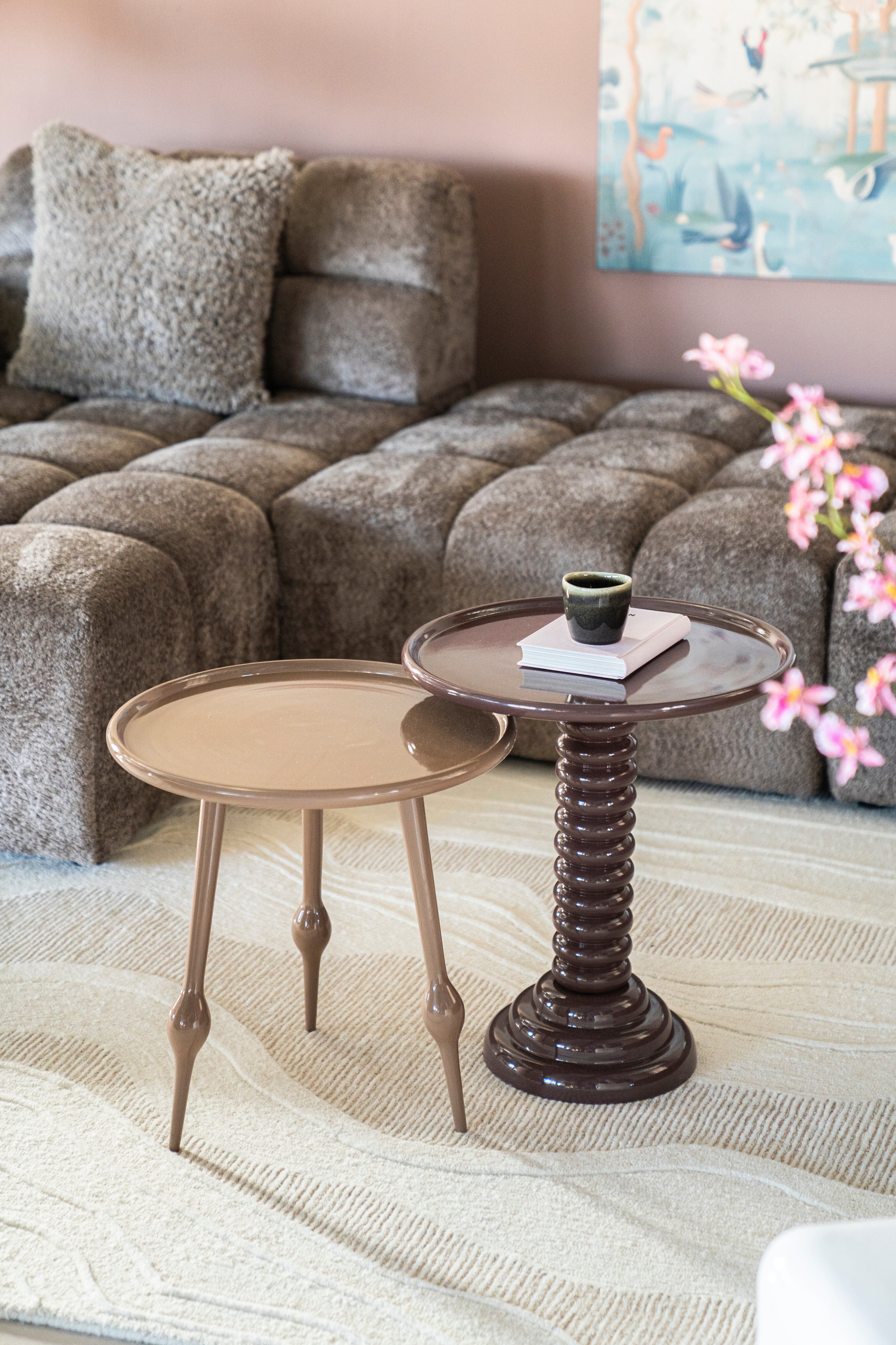 BIRDY Brown Side Table