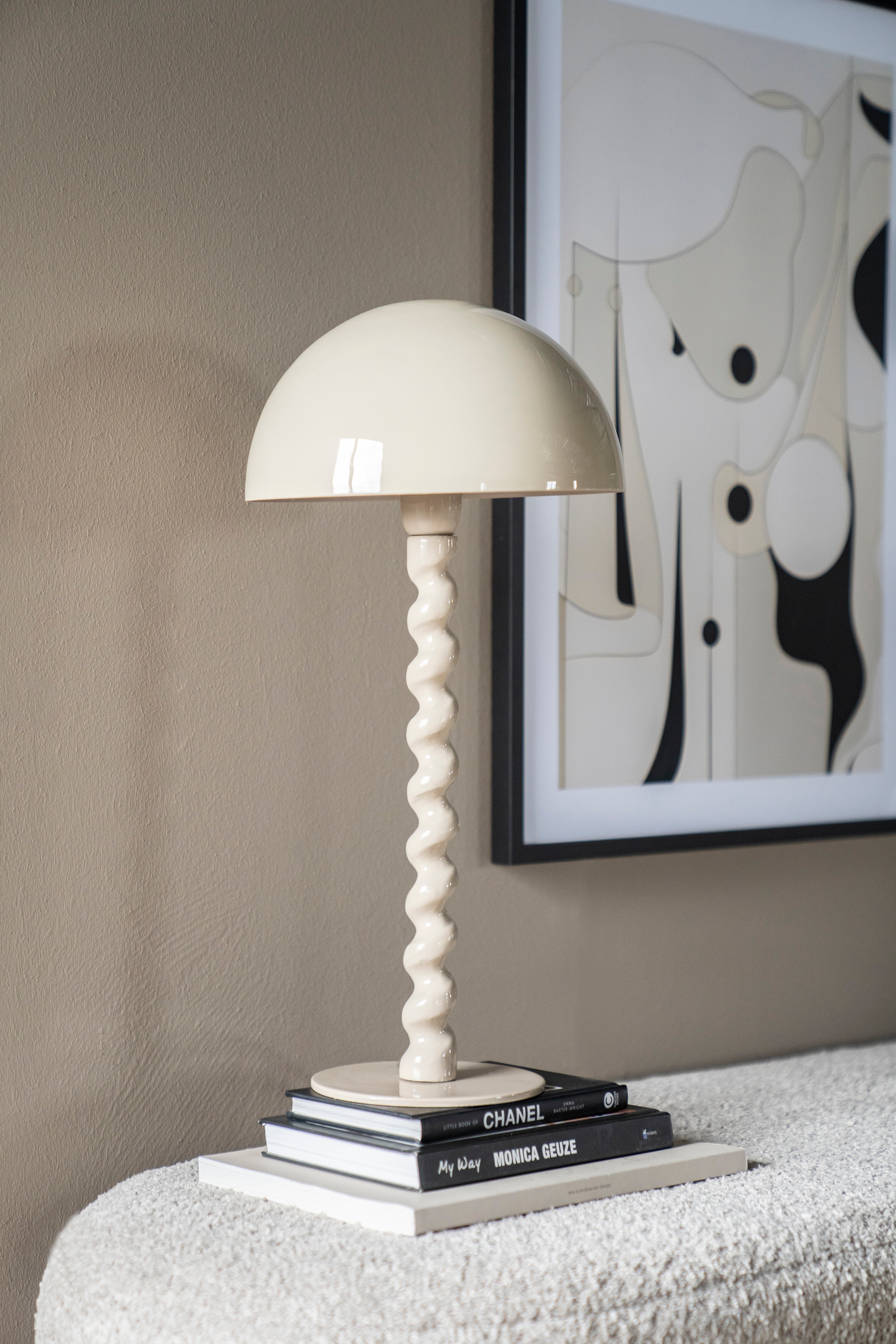 LUOX table lamp beige