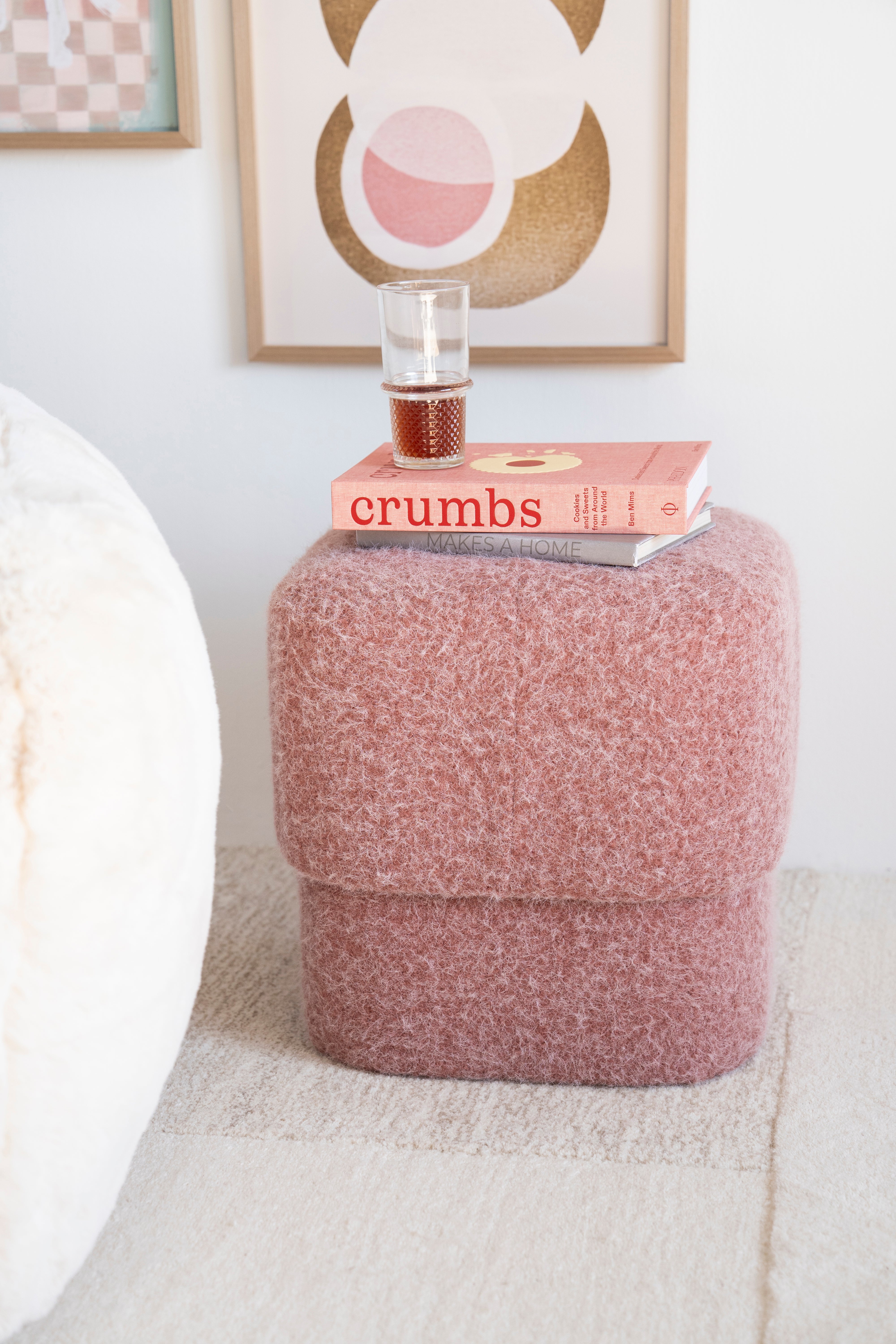 Pouf KELSO rosa