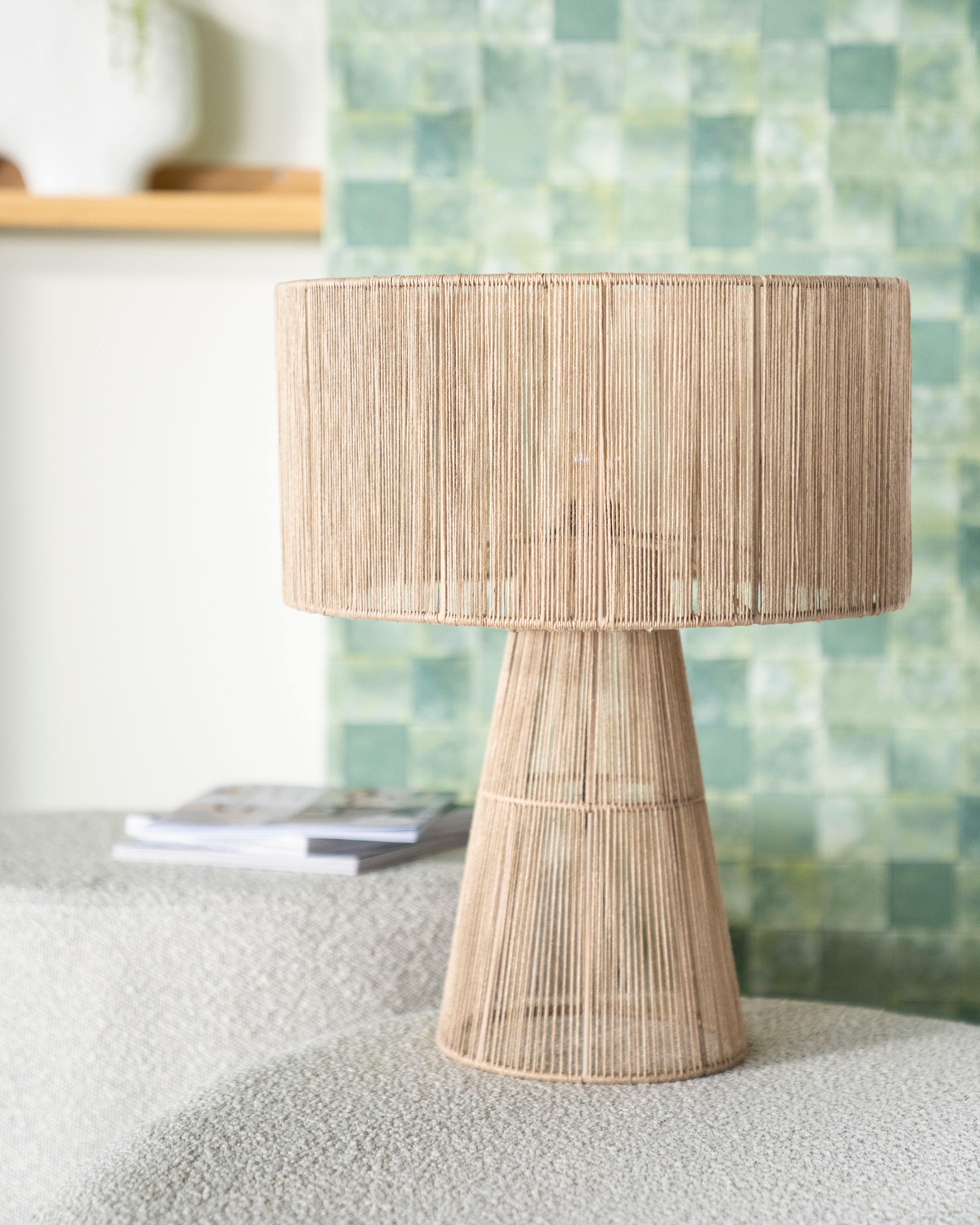 OSHU jute table lamp