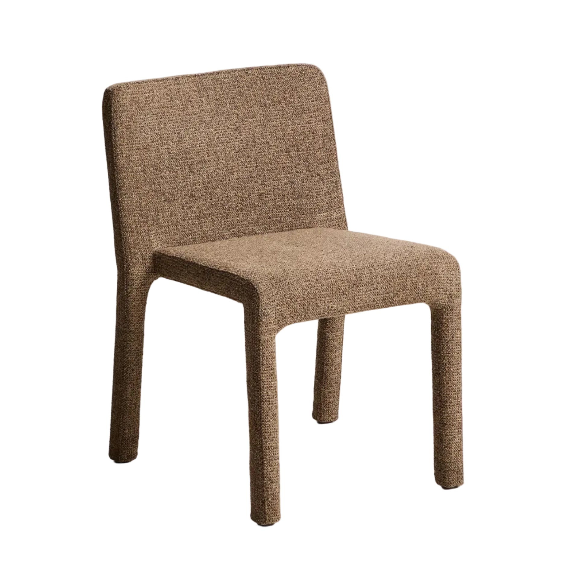 Stuhl LORIA schokoladenfarbener Chenille