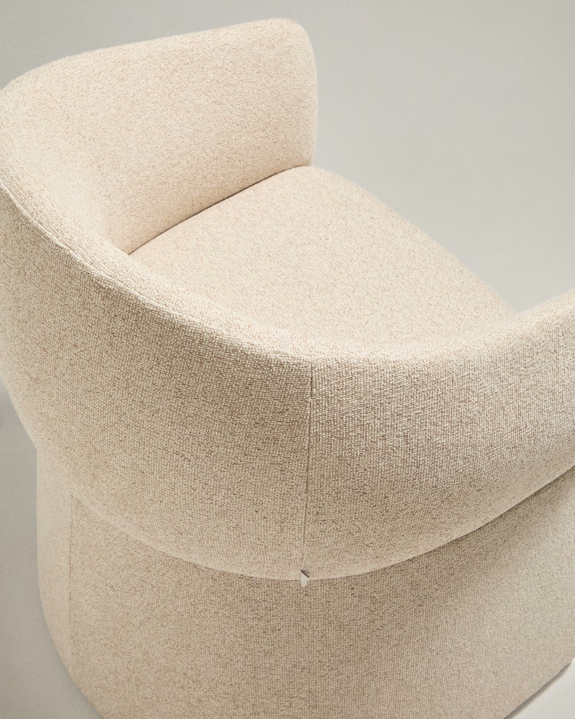Polsterstuhl BOSCA beige Chenille