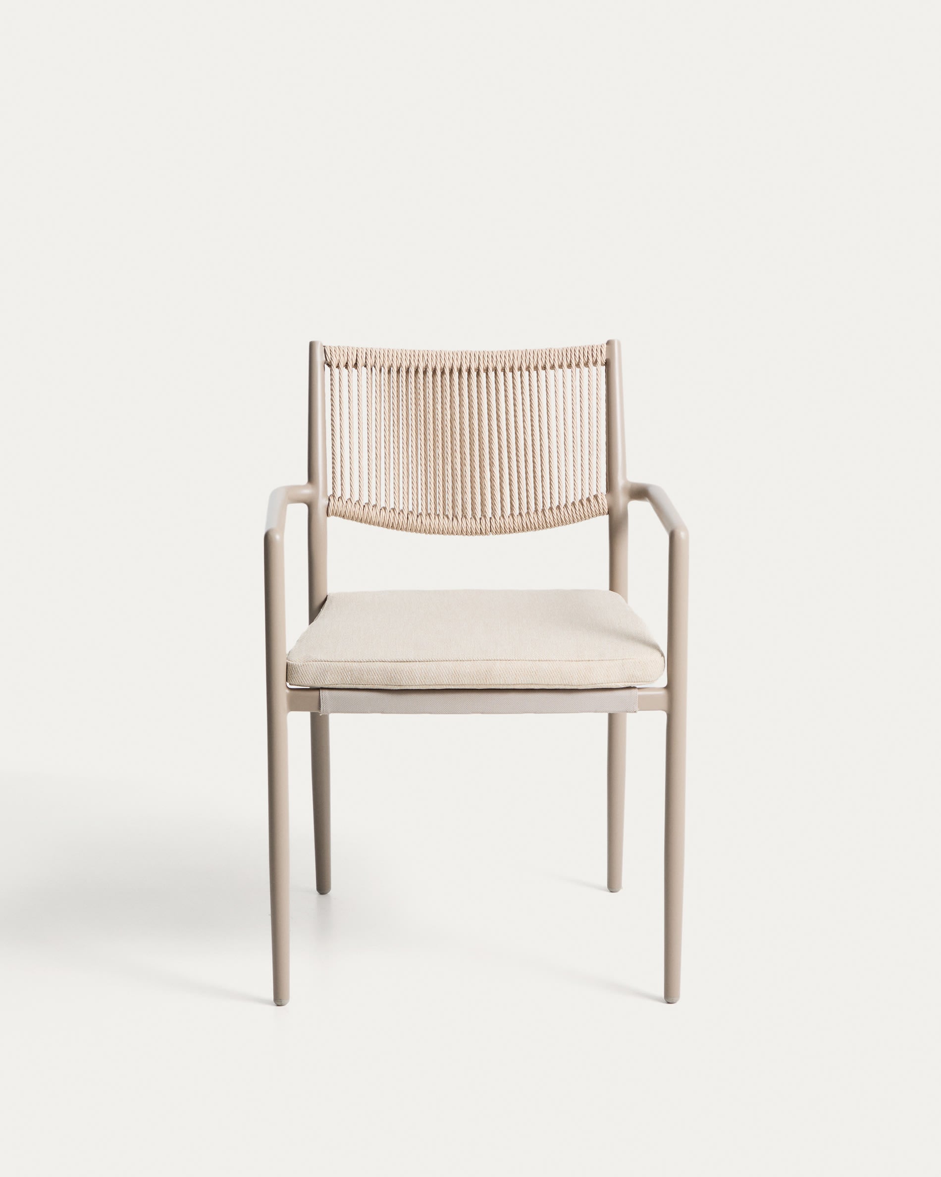 ARGASI garden chair in gray-beige