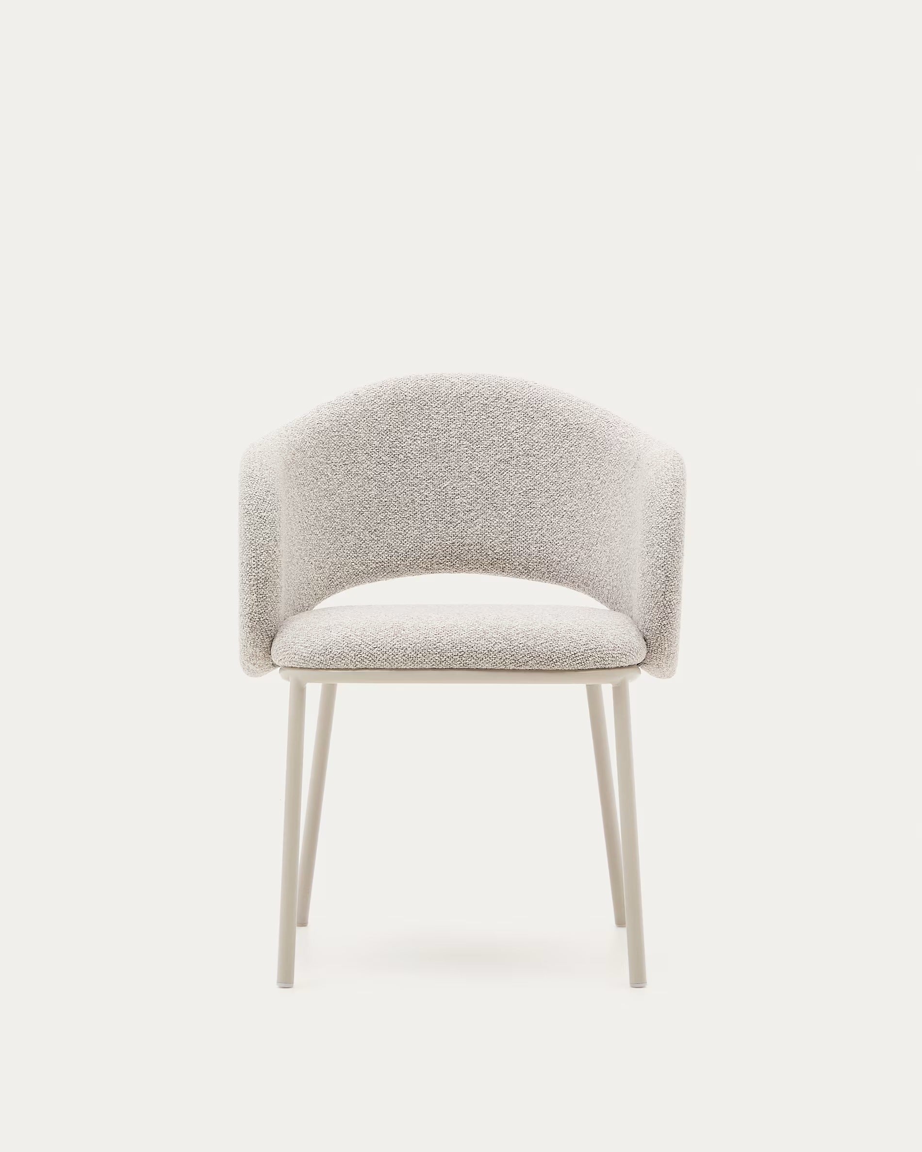 MAINA Stuhl beige Chenille