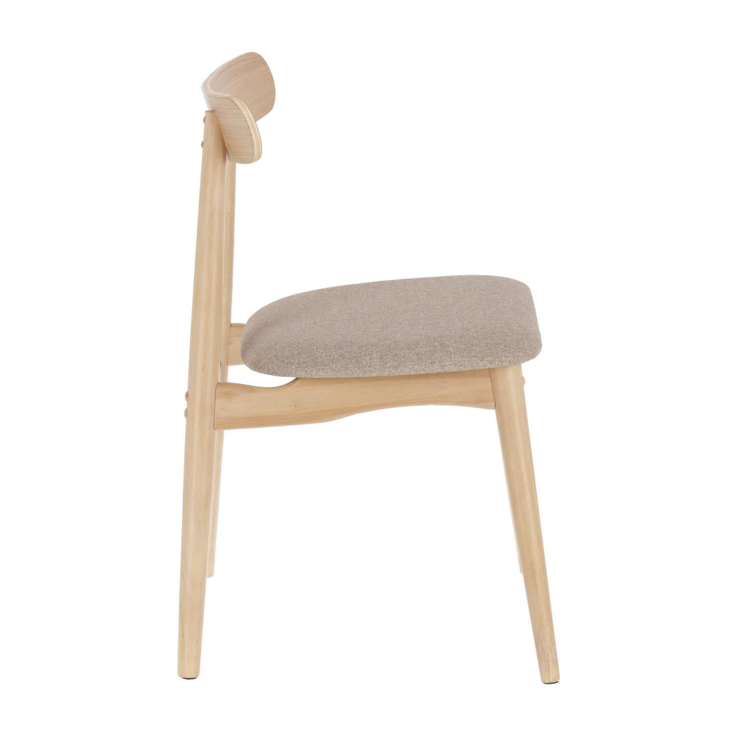 Krzesło NAYME beżowy [sprzedawany pod CC1344AB12 x2] La Forma    Eye on Design