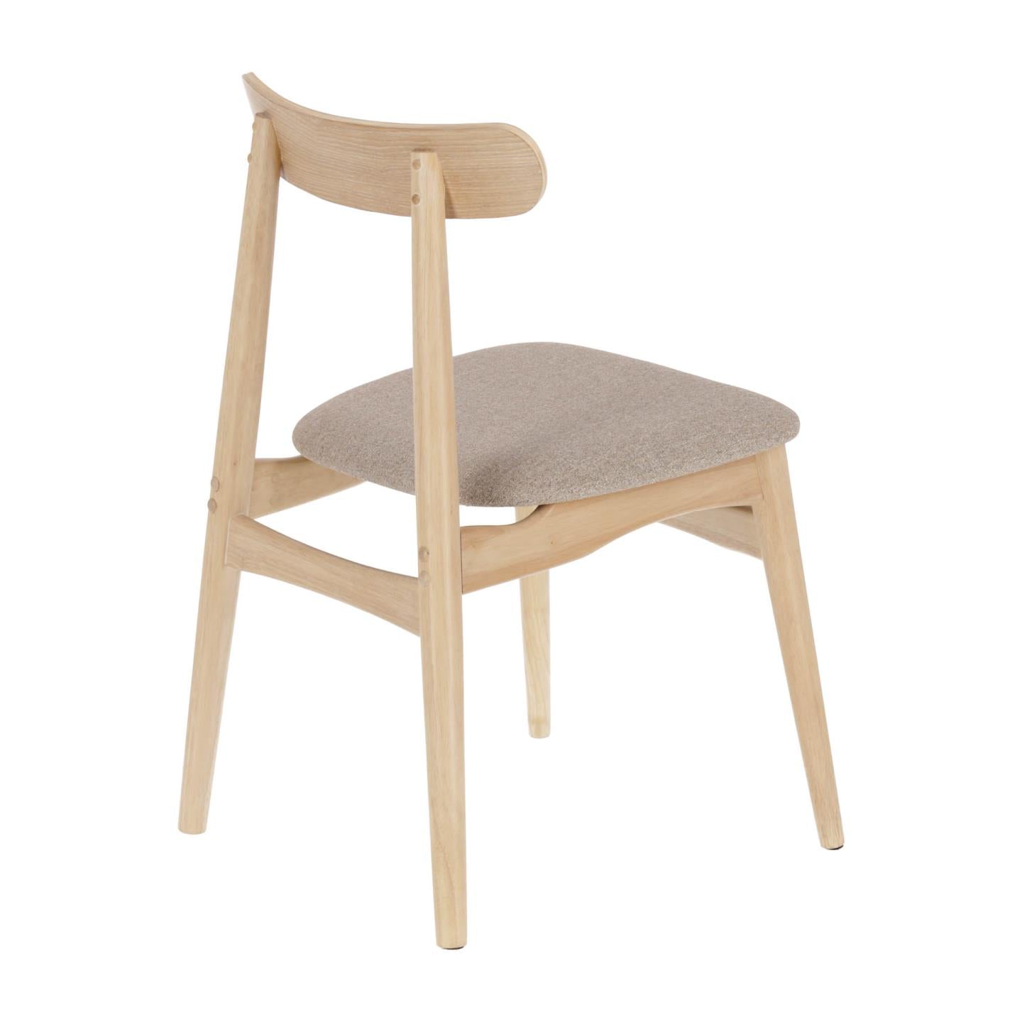 Krzesło NAYME beżowy [sprzedawany pod CC1344AB12 x2] La Forma    Eye on Design