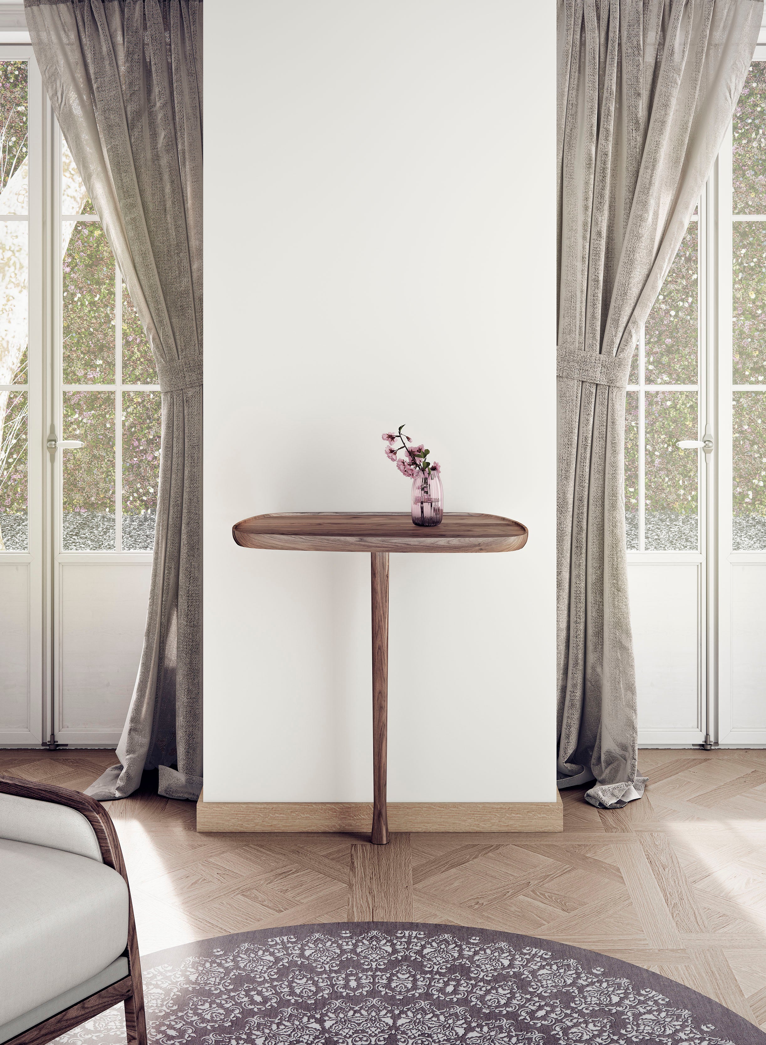 Wandkonsole CONSOLE Holz