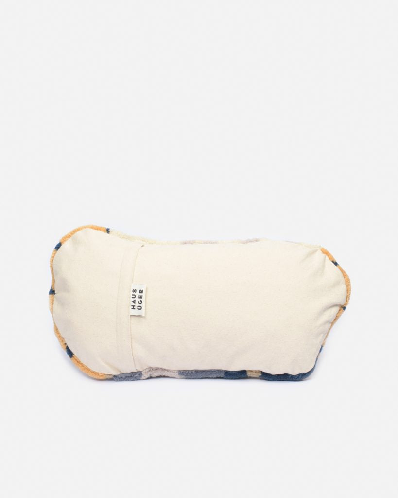 Dekokissen CORAL beige mit orange